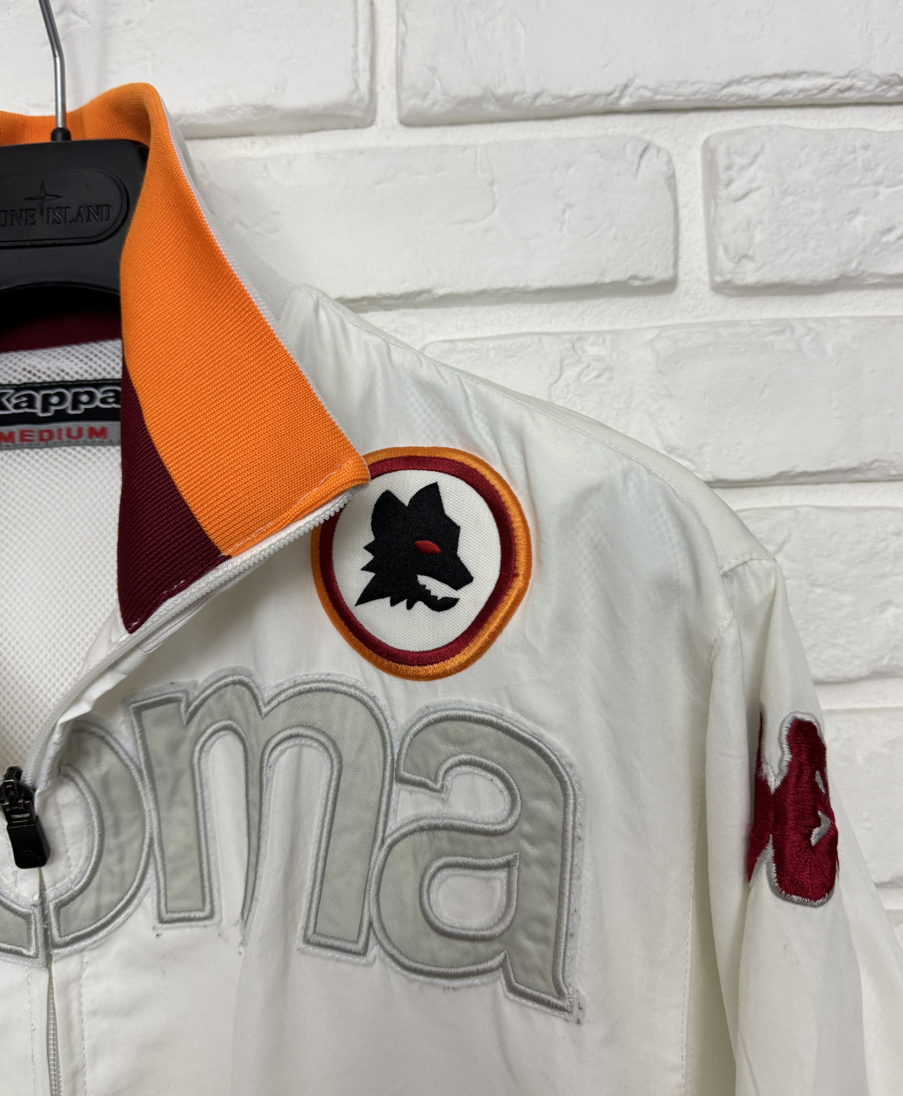 Kappa AS Roma 2010 2011 Tracksuit Suit Football Jacket Pants M Size US M / EU 48-50 / 2 - 11 Thumbnail