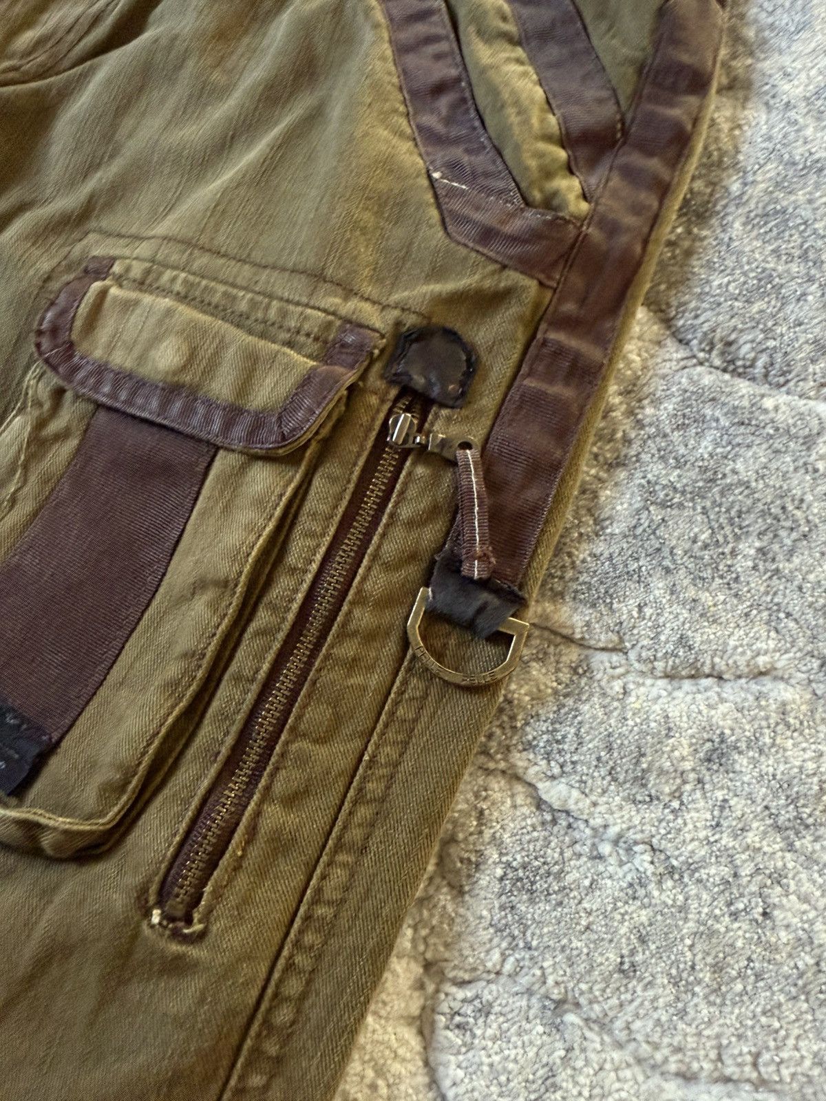 Pelle Pelle Pelle pelle Multi Pocket Parachute Baggy Cargo Pants Size US 38 / EU 54 - 11 Thumbnail