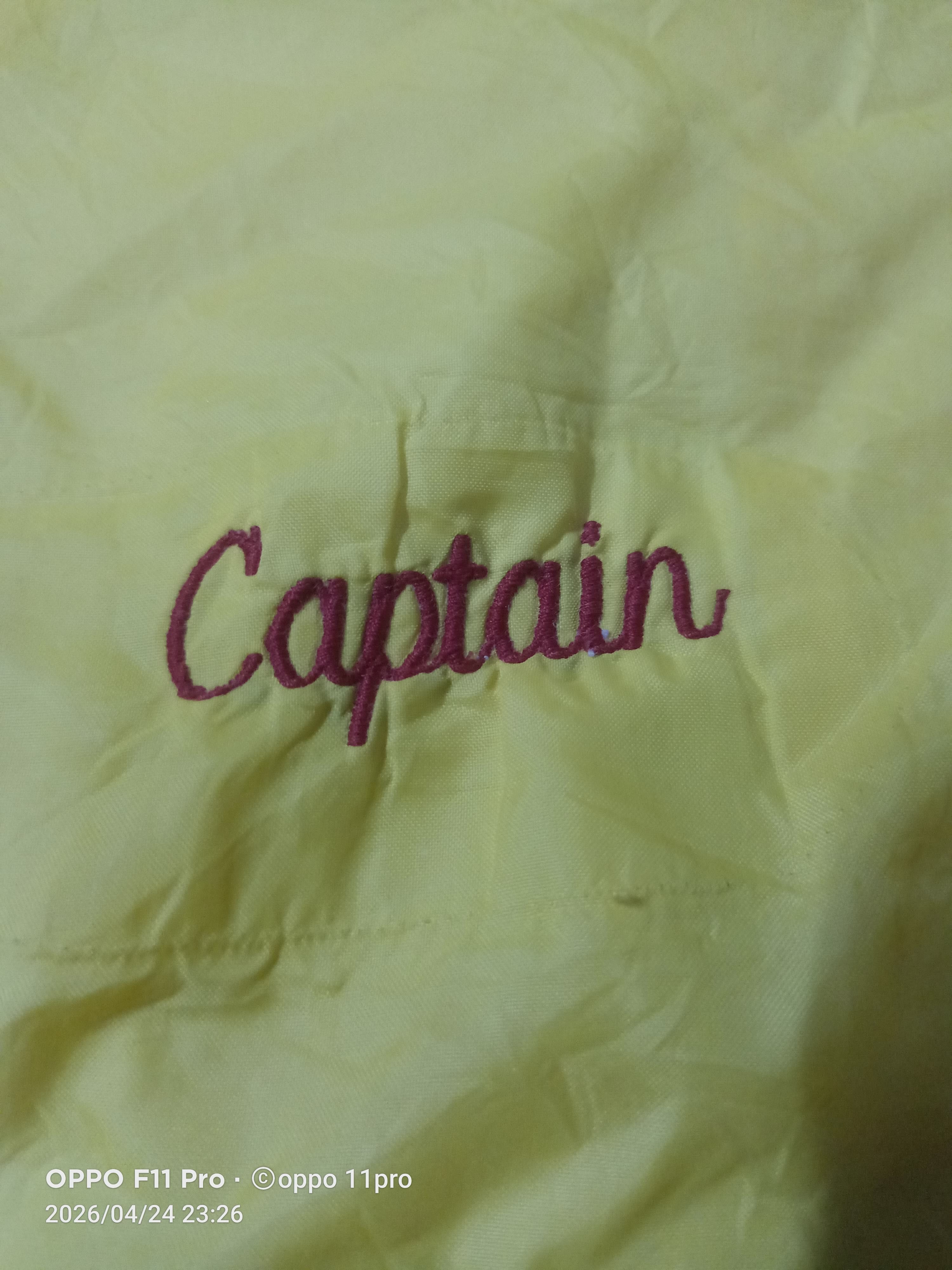 Vintage 💥Vintage 80s Captain Bombers Jacket Embroidery 💥 Size US M / EU 48-50 / 2 - 3 Thumbnail