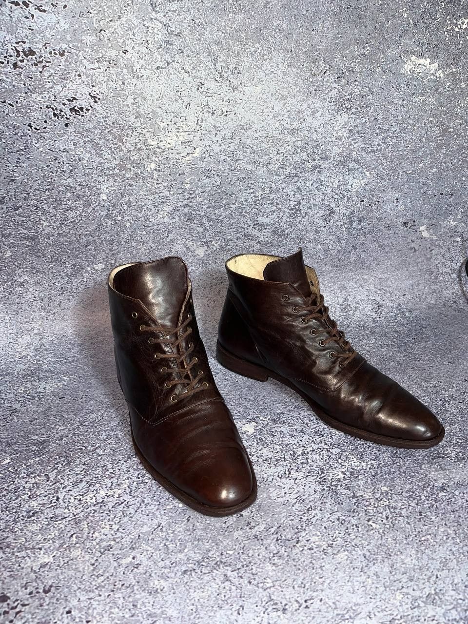 Bally Bally ISOLANA brown Lace-up ankle leather boots SIze 37 Size US 7 / IT 37 - 2 Thumbnail