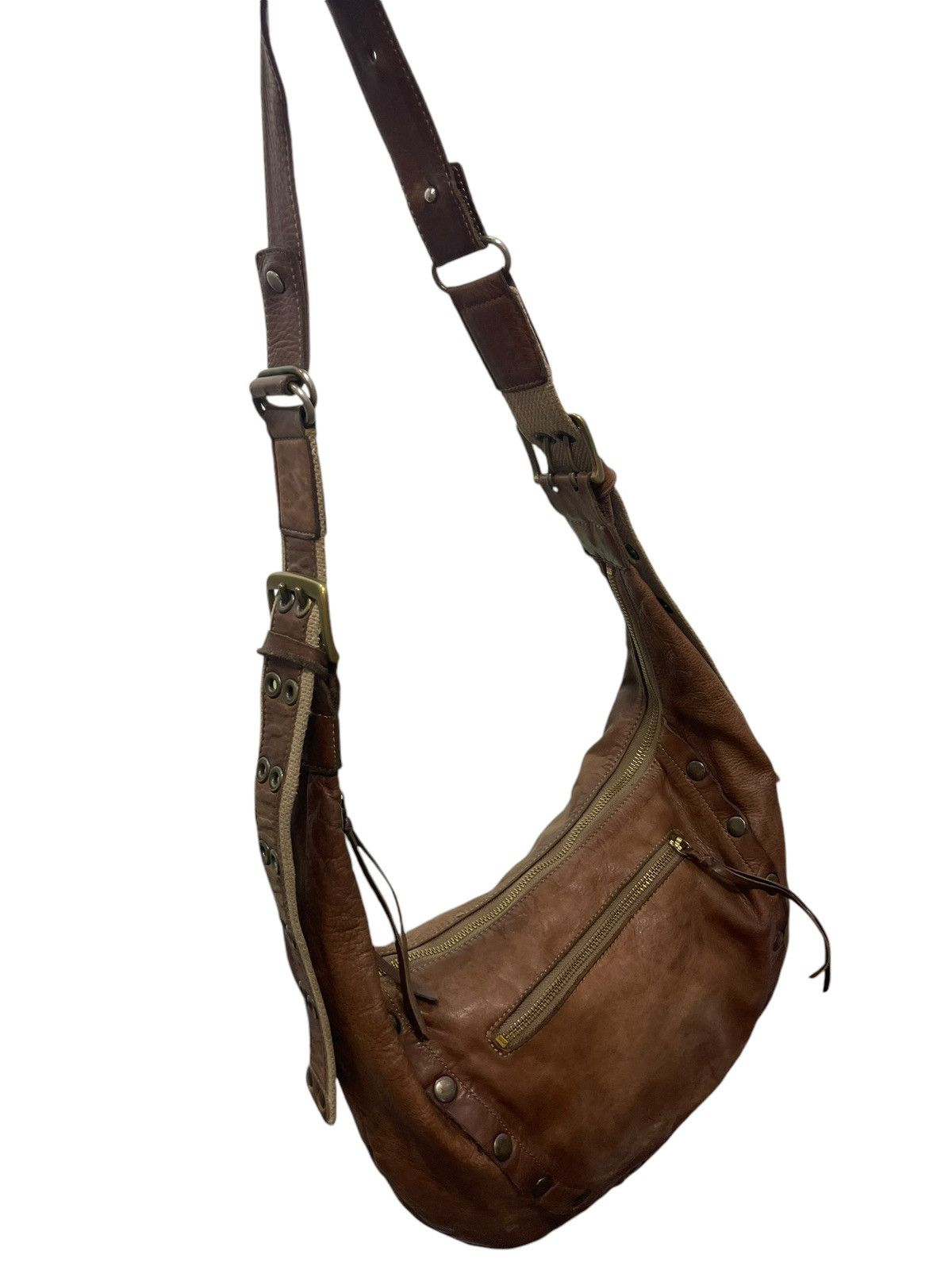 Genuine Leather Full Leather Regalo Shoulder Bag 5🟩 Size ONE SIZE - 4 Thumbnail