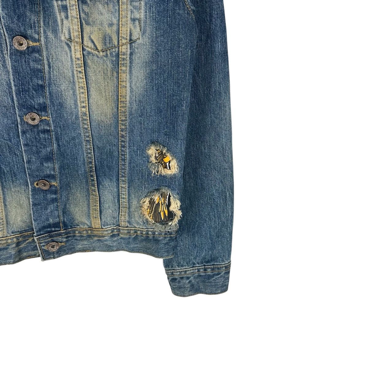If Six Was Nine OF THE NEIGE PATCHWORK DENIM JACKET Size US S / EU 44-46 / 1 - 5 Thumbnail