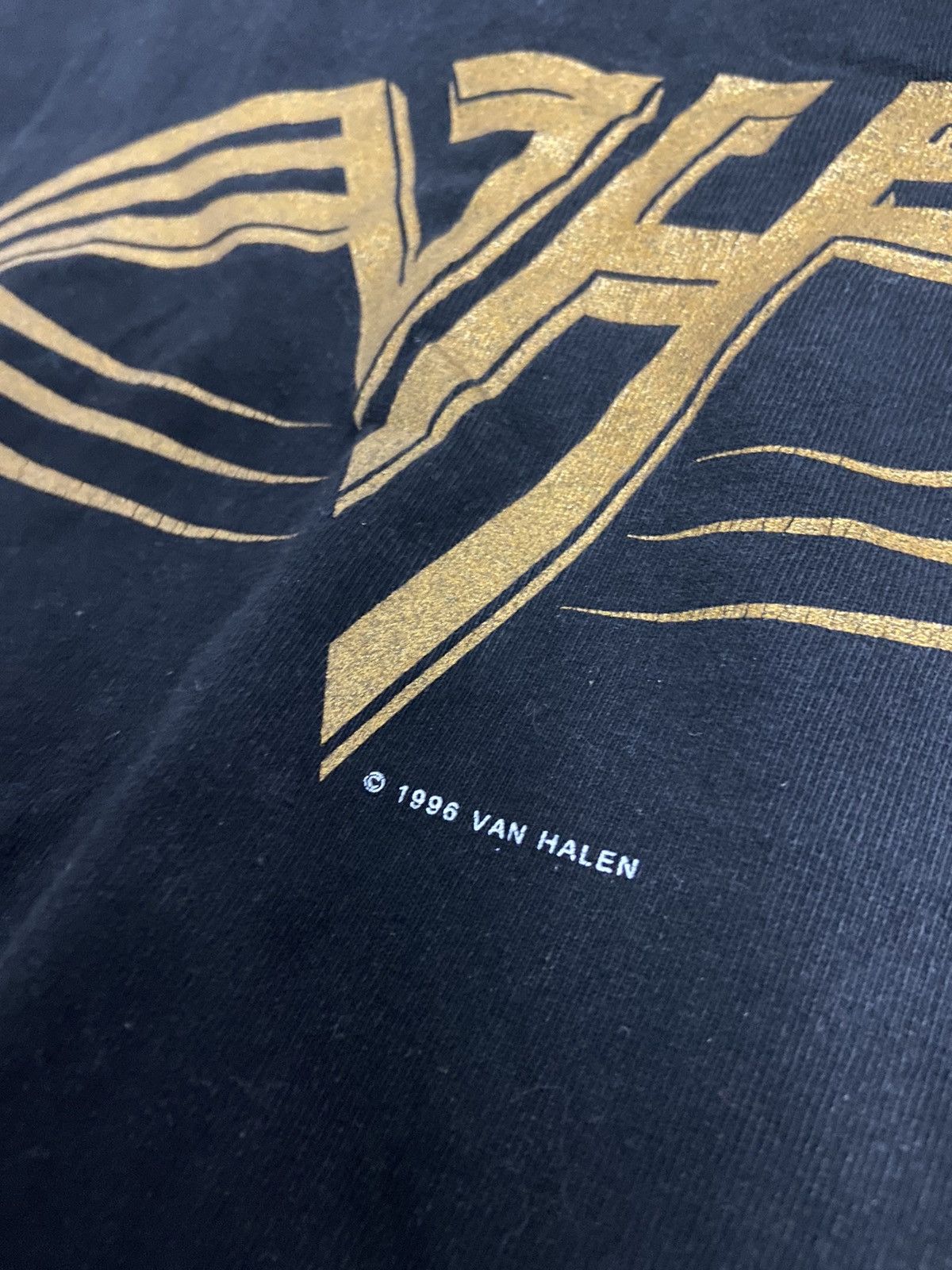 Vintage Van halen vintage balance tour t shirt RARE rock 1996 logo Size US L / EU 52-54 / 3 - 5 Thumbnail
