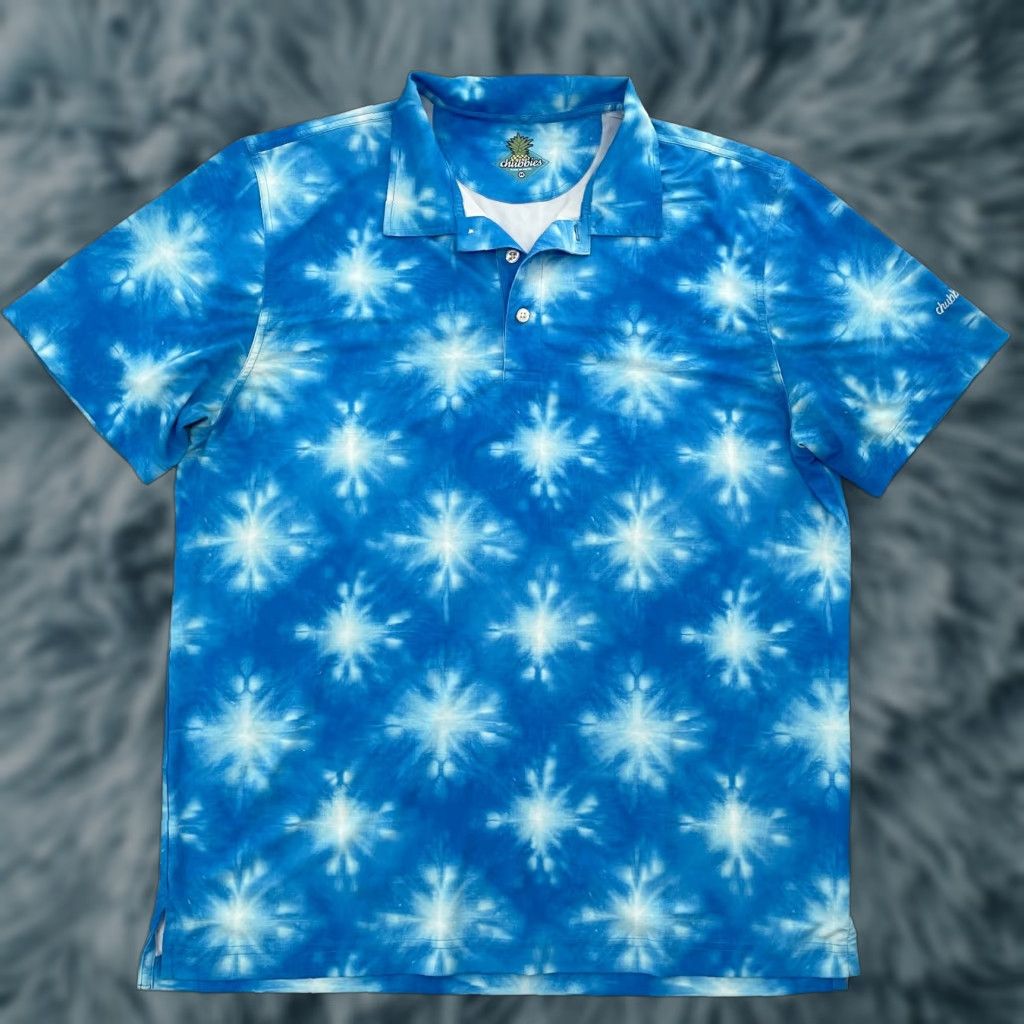 Chubbies Chubbies Shirt Adult Polo Performance Short Sleeve Mens M Blue Size US M / EU 48-50 / 2 - 1 Thumbnail