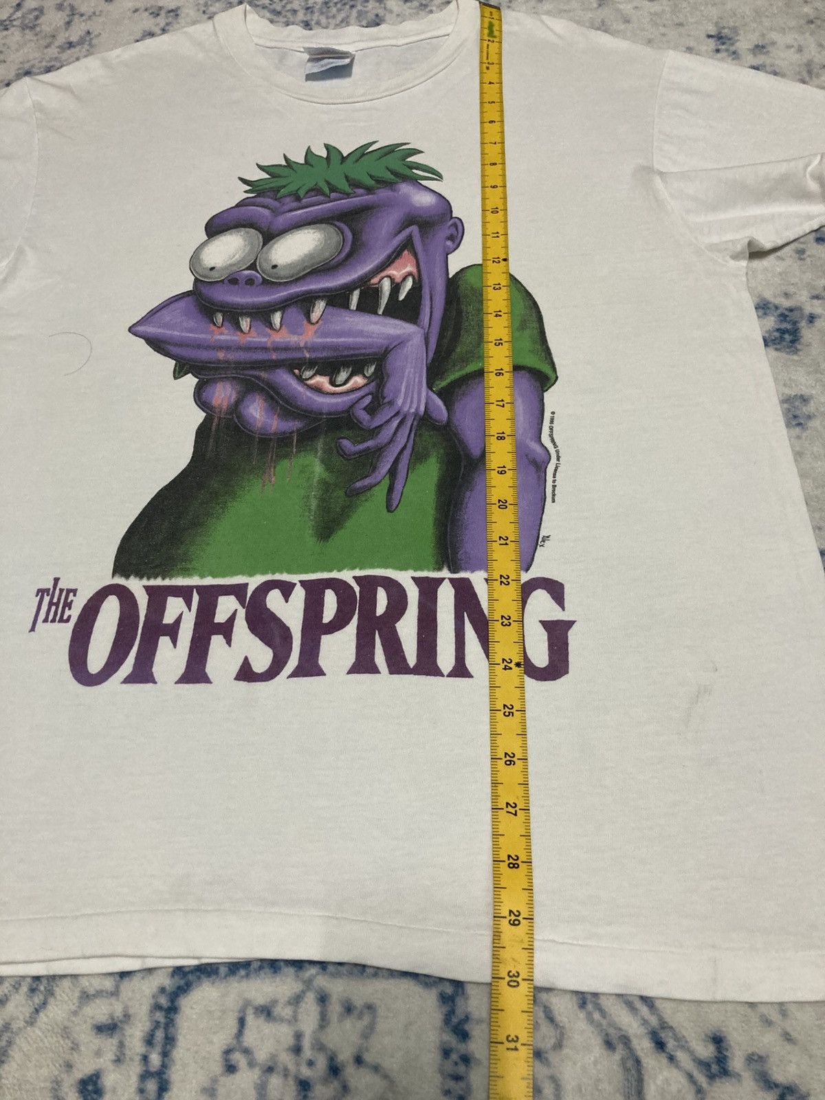Band Tees Vintage 1995 The Offspring “BITE ME” T-Shirt Size US L / EU 52-54 / 3 - 22 Thumbnail