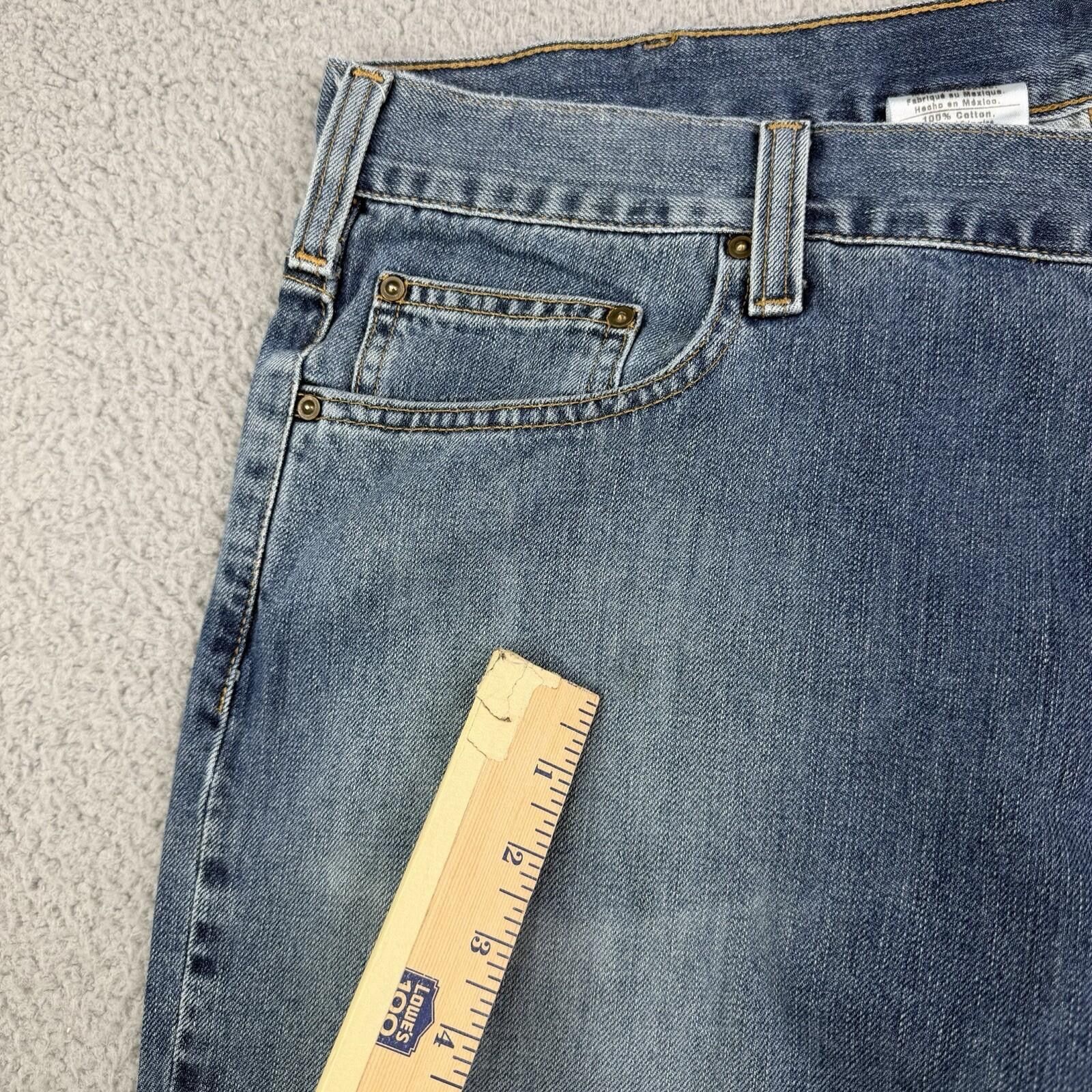 Carhartt Carhartt Men's Blue Jeans Relaxed Fit 40 X 32 Medium Wash Size US 40 / EU 56 - 12 Thumbnail