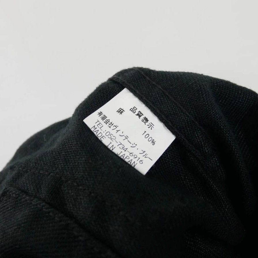 BLACK SIGN Black Sign Linen Twill Pleats Jacket Size US XXS / EU 40 - 5 Thumbnail