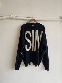 Saint Michael Sin Sweater | Grailed