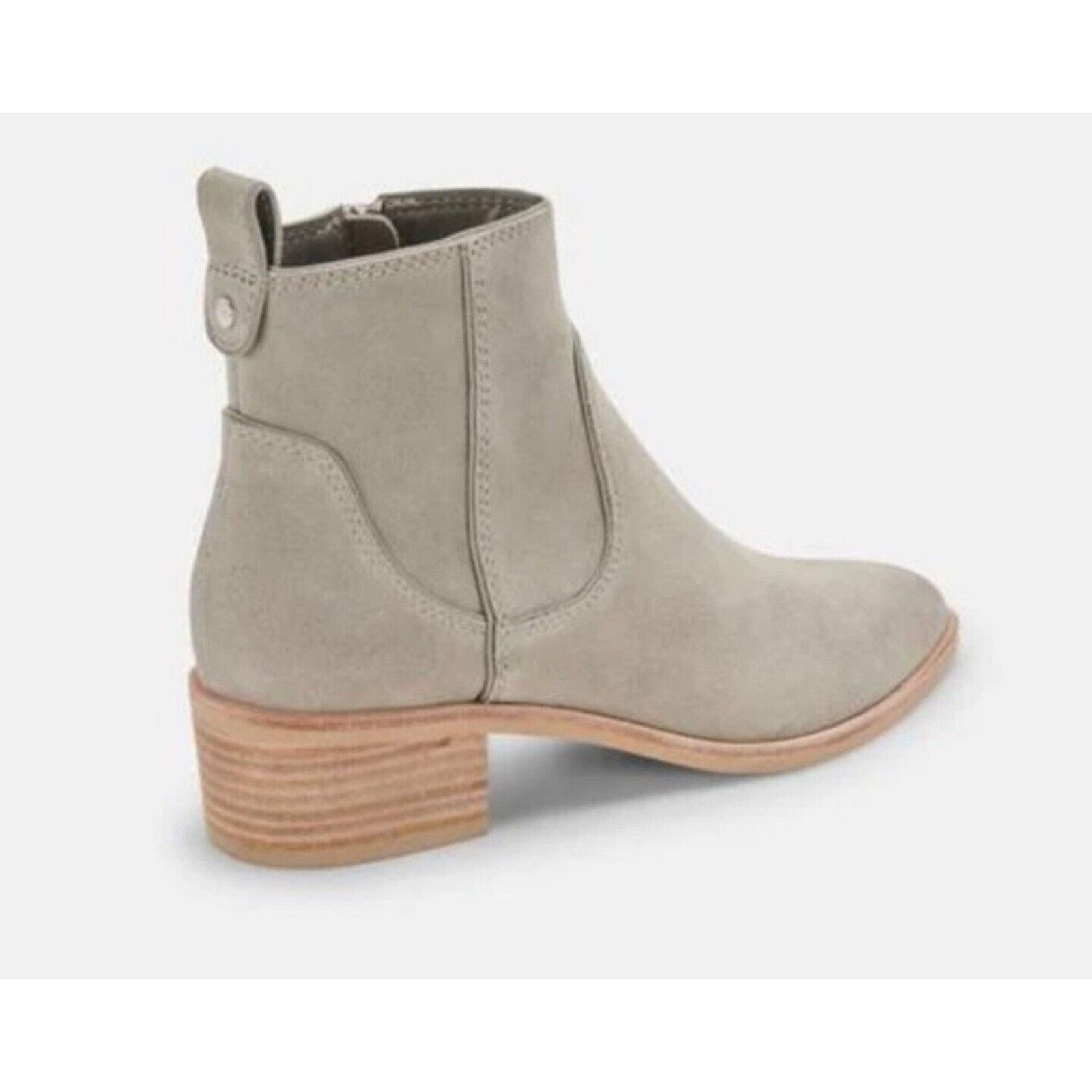 Dolce Vita Dolce Vita Bootie Shoes Gray Suede Ankle Bootie Pointed Toe Size US 9 / IT 39 - 3 Thumbnail