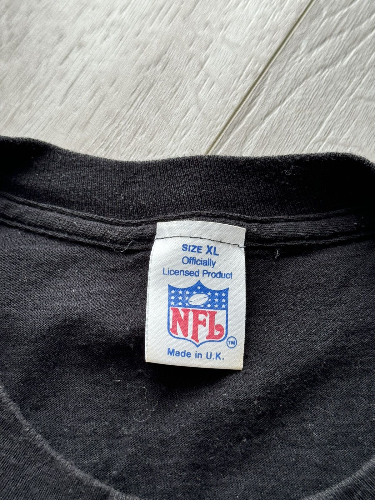 Vintage Vintage 1991 Bo Jackson Las Vegas Raiders t shirt Size US XL / EU 56 / 4 - 7 Thumbnail