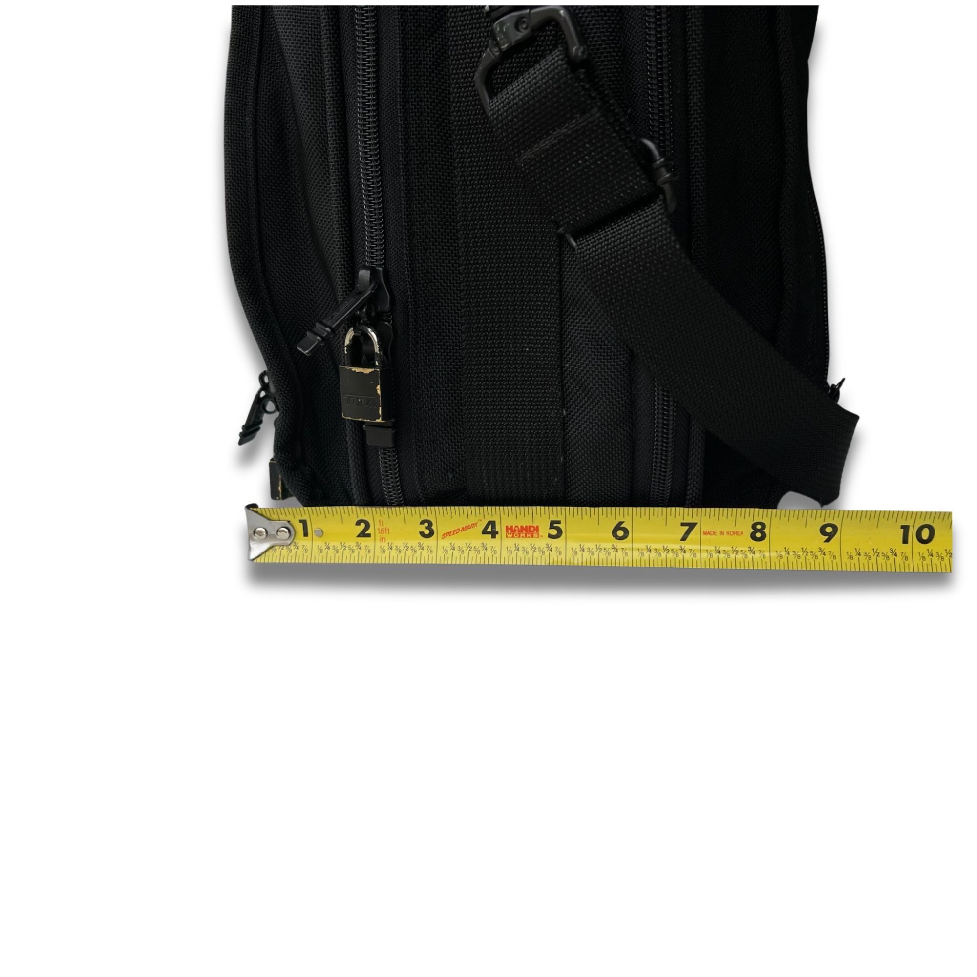 Tumi Tumi Black Ballistic Nylon Expandable Briefcase With Shoulde Size ONE SIZE - 12 Thumbnail