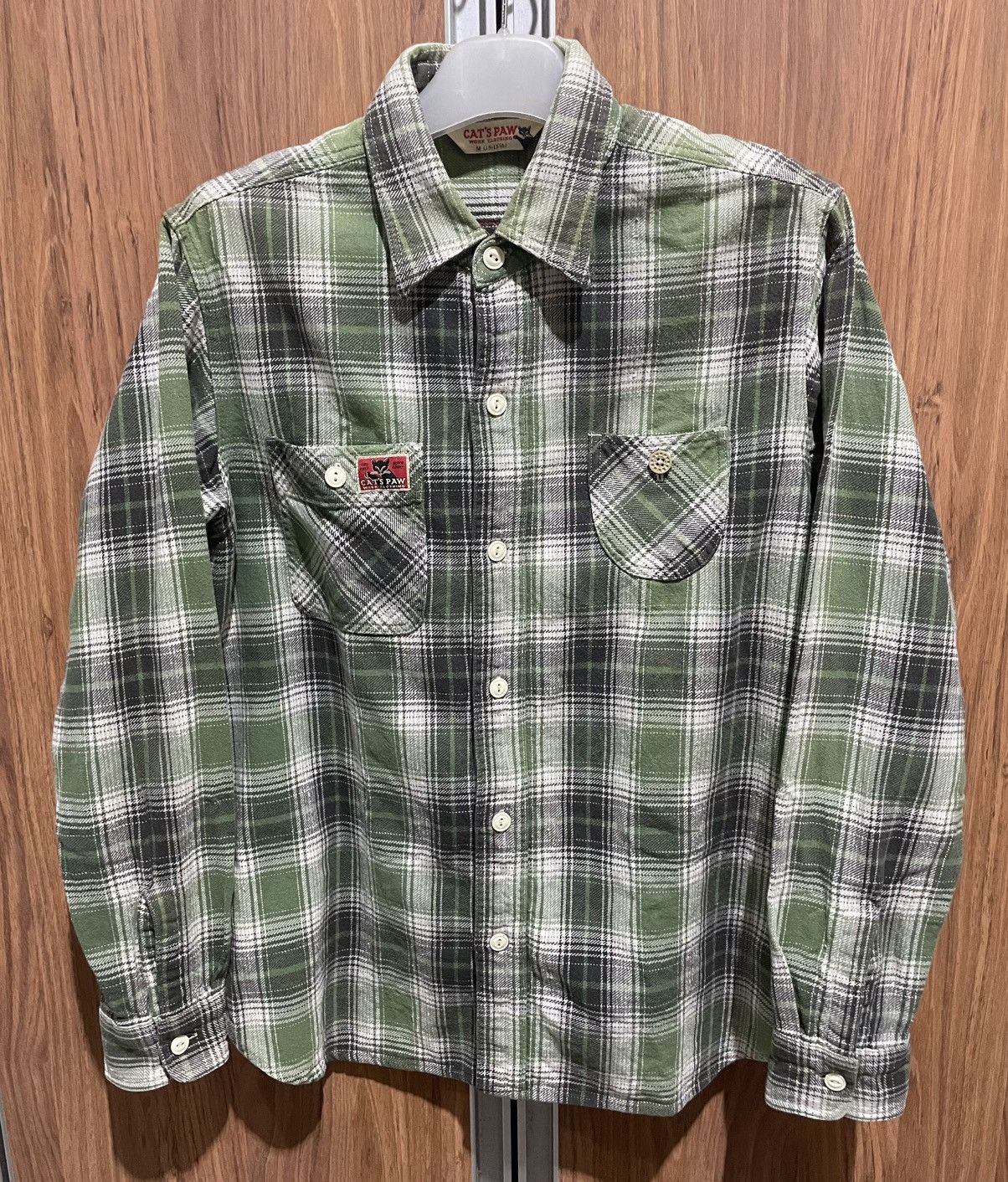 CAT’S PAW X TOYO ENTERPRISE JAPAN FLANNEL SHIRT