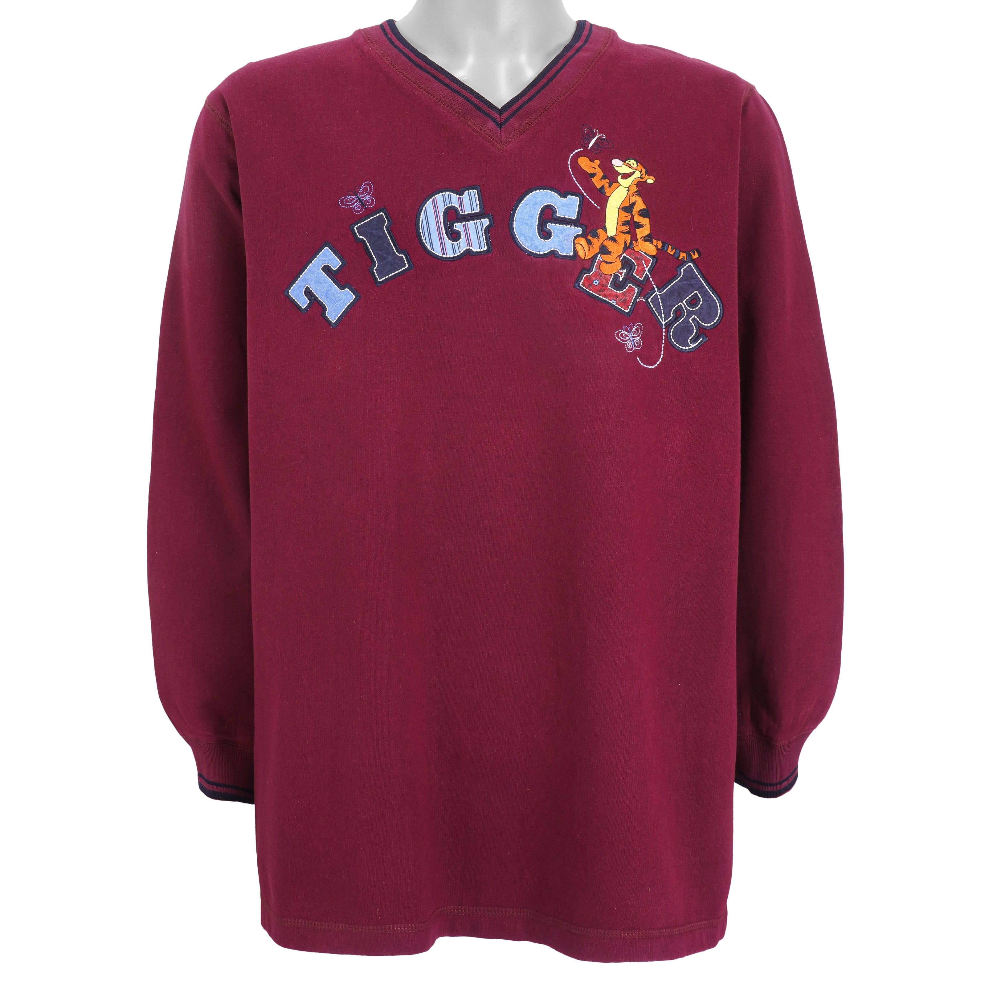 Disney Tigger Embroidered Sweatshirt 2000s Size US XXL / EU 58 / 5 - 1 Thumbnail