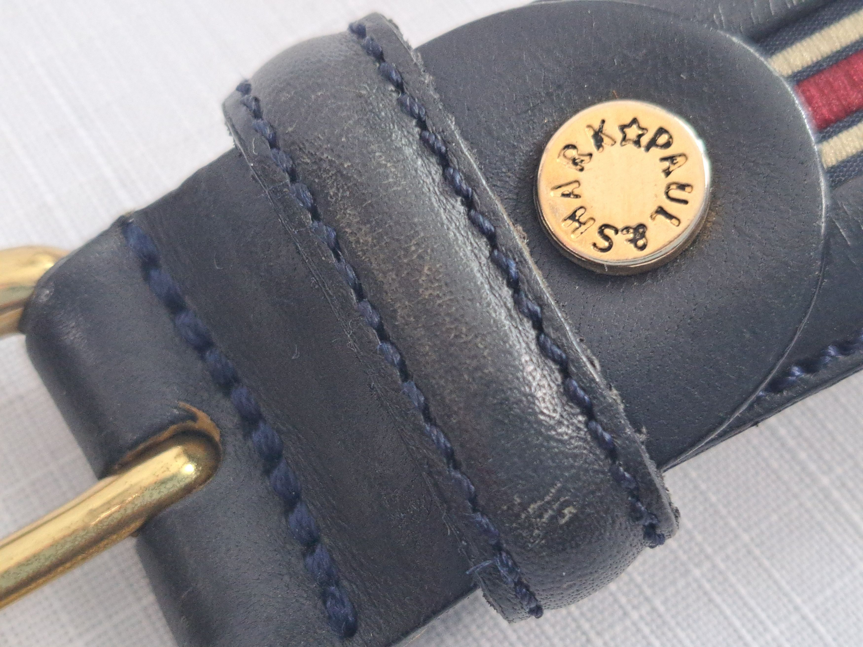 Paul & Shark × Vintage Paul & Shark Yachting vintage leather belt. Size ONE SIZE - 8 Thumbnail
