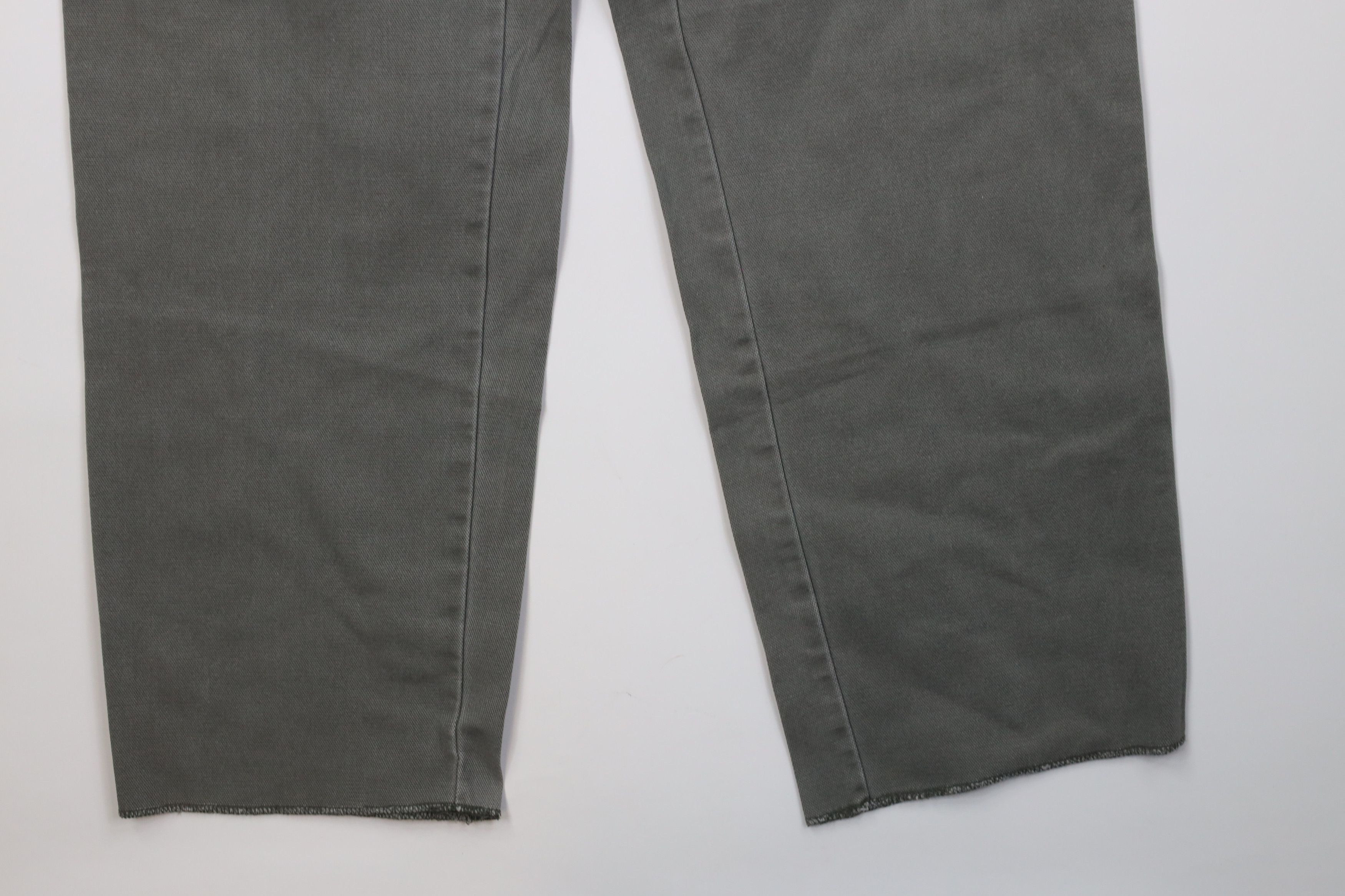 Cabelas Vintage 90s Cabelas Heavy Canvas Wide Leg Cargo Pants Green Size US 38 / EU 54 - 5 Thumbnail