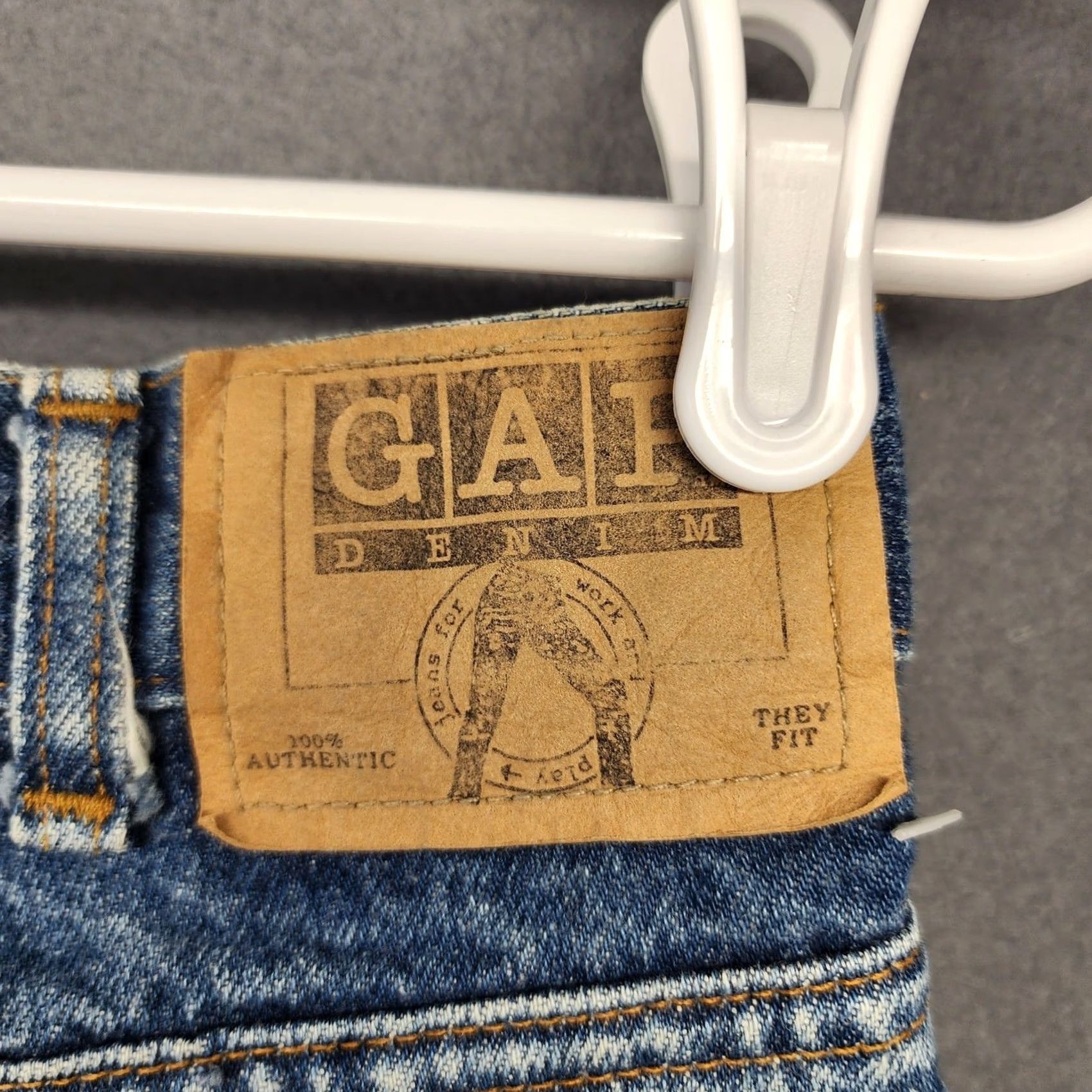 Gap VINTAGE Gap Jeans Mens 30 Blue 30x30 Workforce Pilot Tapered Cotton Utility Size US 30 / EU 46 - 4 Thumbnail