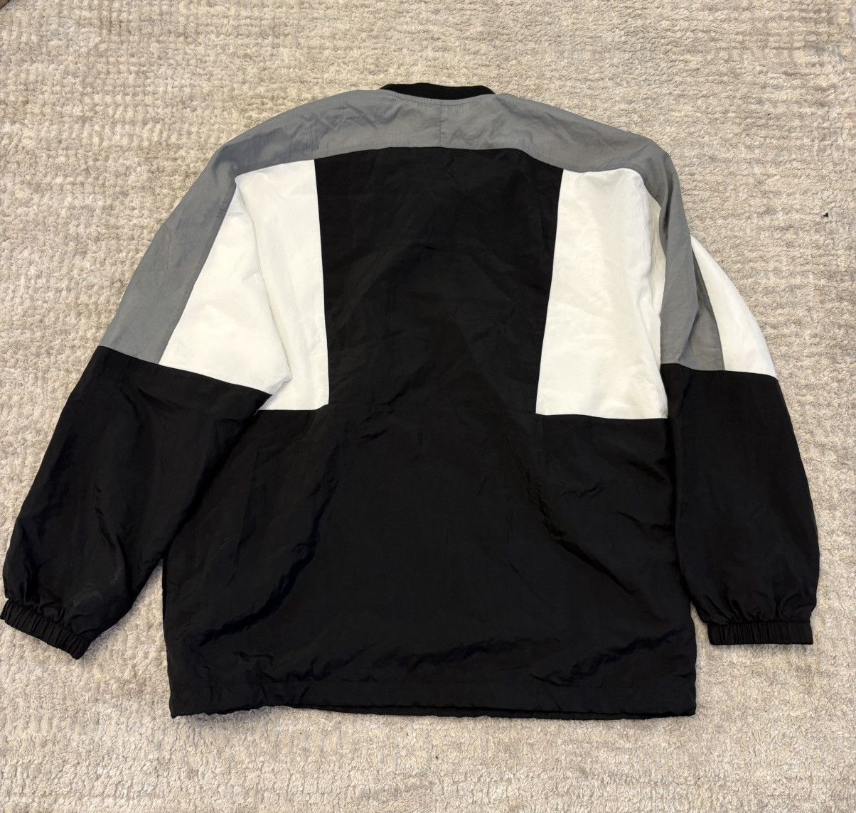 Nike Men's Nike Colorblock Woven Windbreaker Track Top Black Med Size US M / EU 48-50 / 2 - 6 Thumbnail