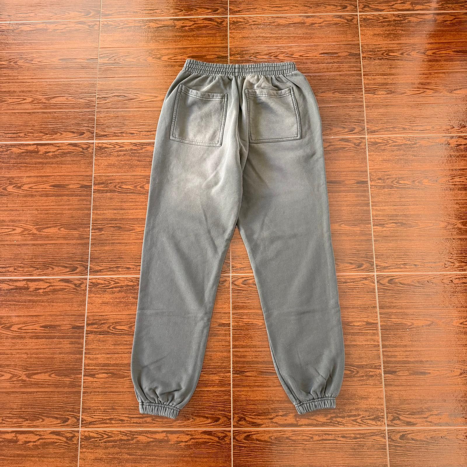 Represent Clo. Washed Olive Patron of the Club Logo Sweatpants Size US 32 / EU 48 - 8 Thumbnail
