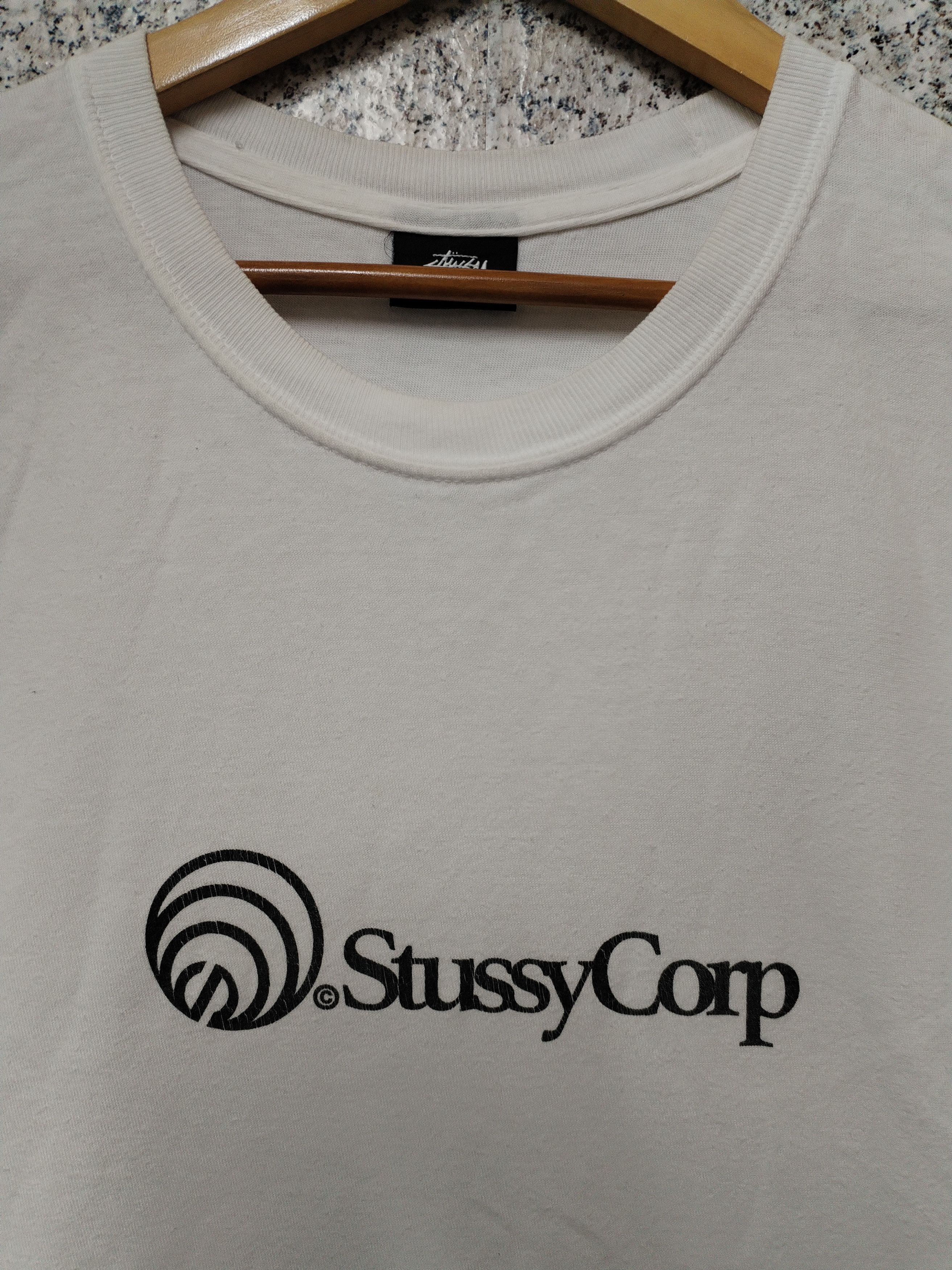 Vintage Thrashed Sun Faded Stussy Shirt Distressed Grunge Band Size US M / EU 48-50 / 2 - 3 Thumbnail