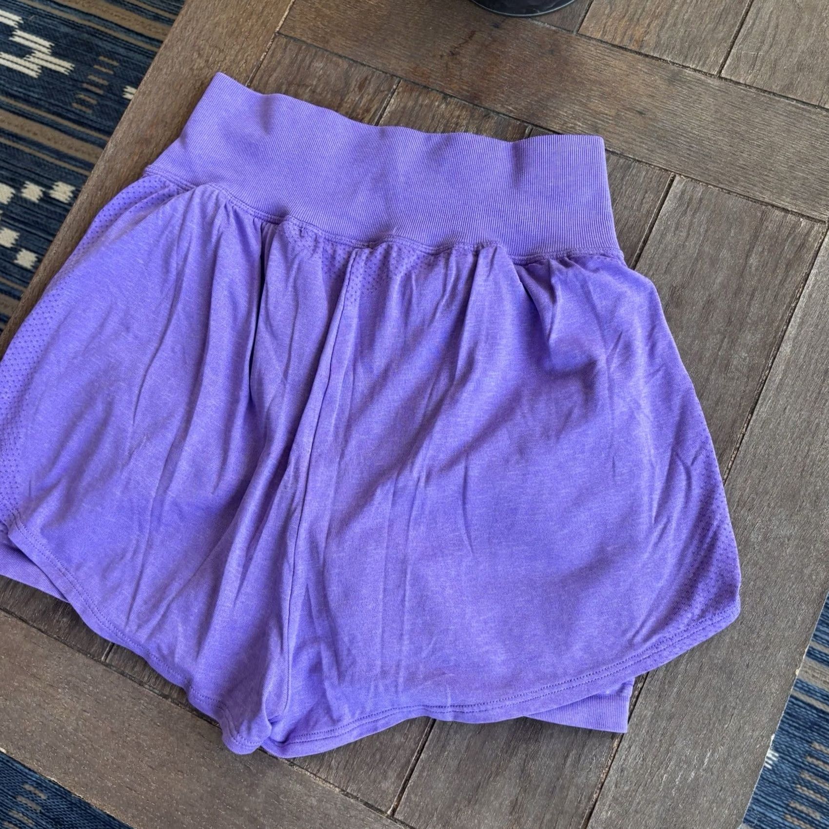 Gymshark Gymshark Vital Seamless 2.0 2-In-1 Shorts Lavender Purple sz L / 5" ins Womens Size 40" / US 18 - 7 Thumbnail