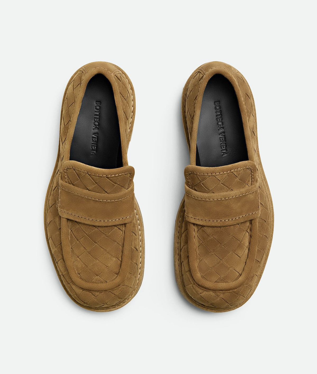 Bottega Veneta Suede Haddock Loafer Shoes Size US 12 / EU 45 - 2 Thumbnail