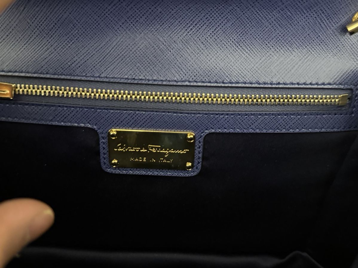 Salvatore Ferragamo Ferragamo blue bag Size ONE SIZE - 5 Thumbnail