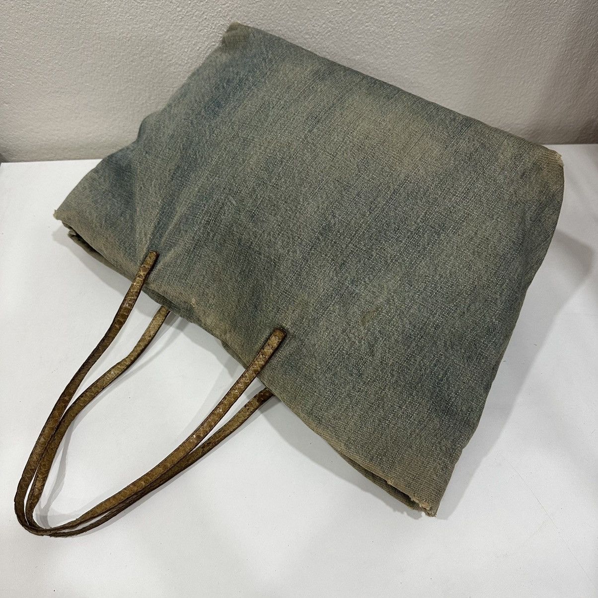 Fendi ‼️LASTDROP‼️ FENDI EMBROIDERED DENIM TOTE BAG Size ONE SIZE - 4 Thumbnail