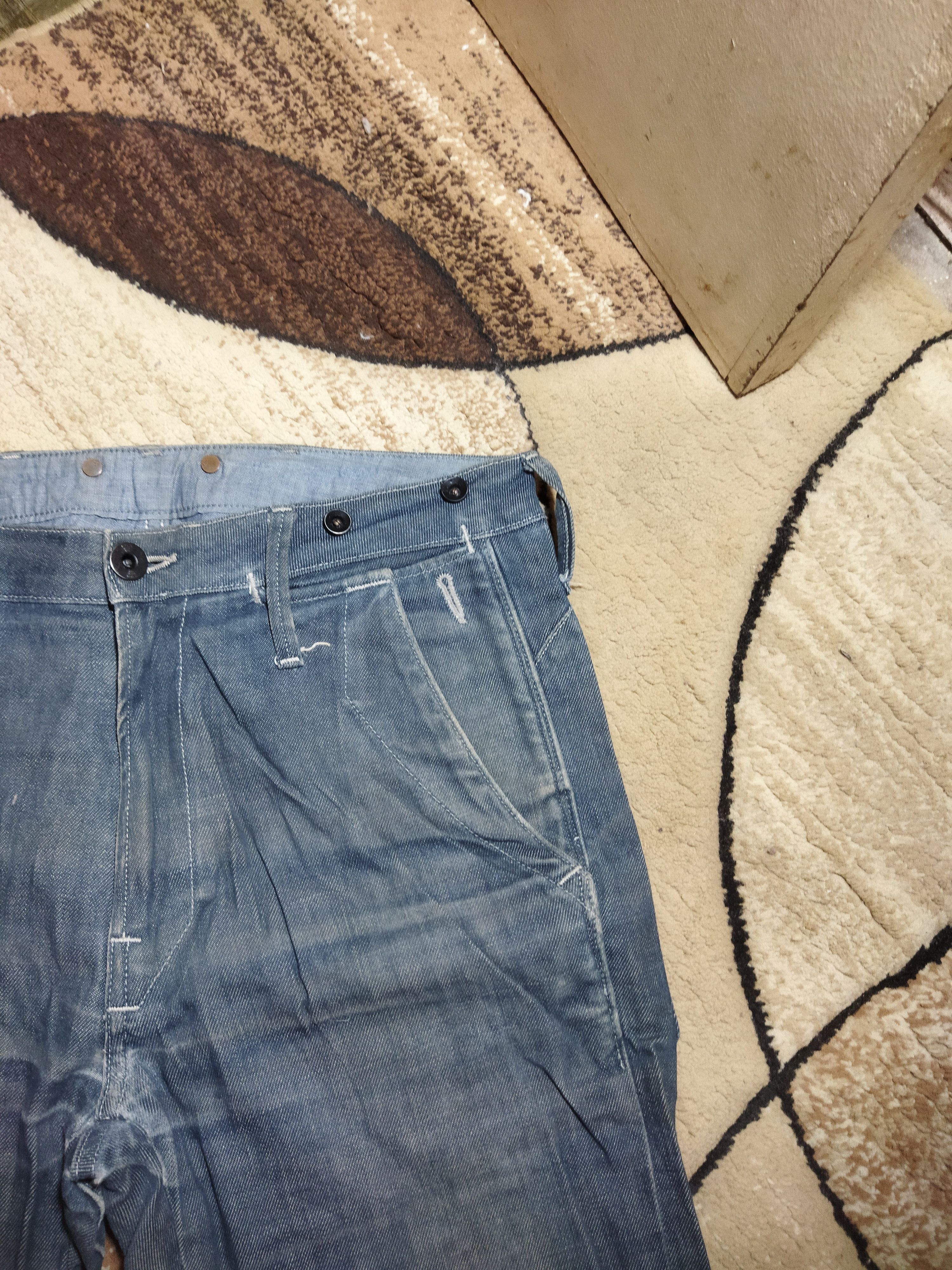 G-Star × Vintage VINTAGE G-STAR ORIGINALS FADED BLUE JEANS PANTS Size US 32 / EU 48 - 5 Thumbnail