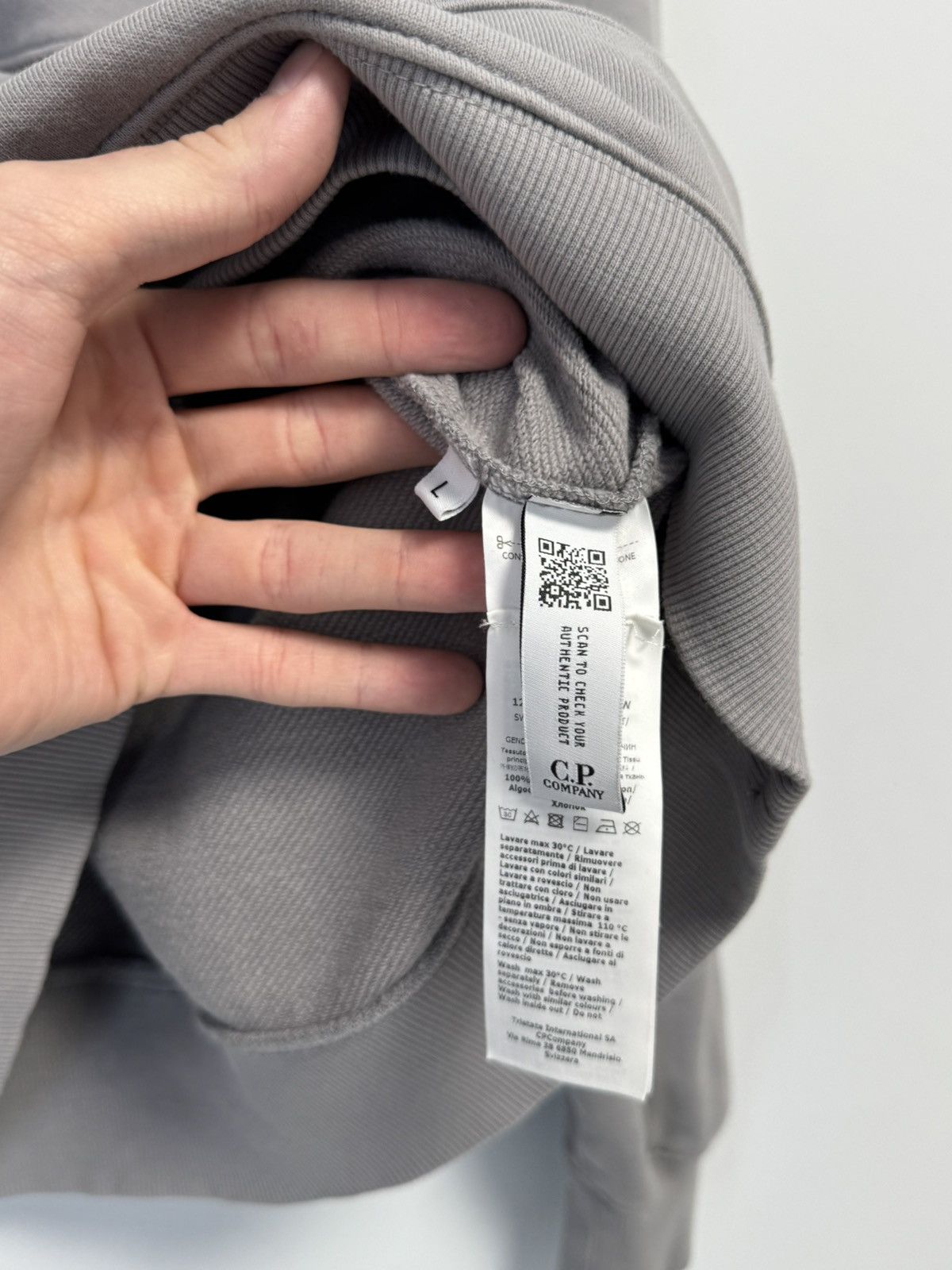 C.P. Company C.p Company Hoodie Y2K style Gray Size US L / EU 52-54 / 3 - 11 Thumbnail
