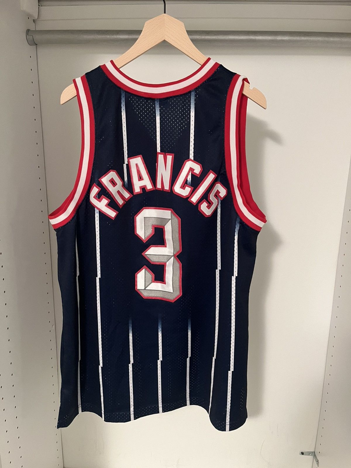 Nike Steve Francis Rockets Jersey Size US XL / EU 56 / 4 - 2 Thumbnail