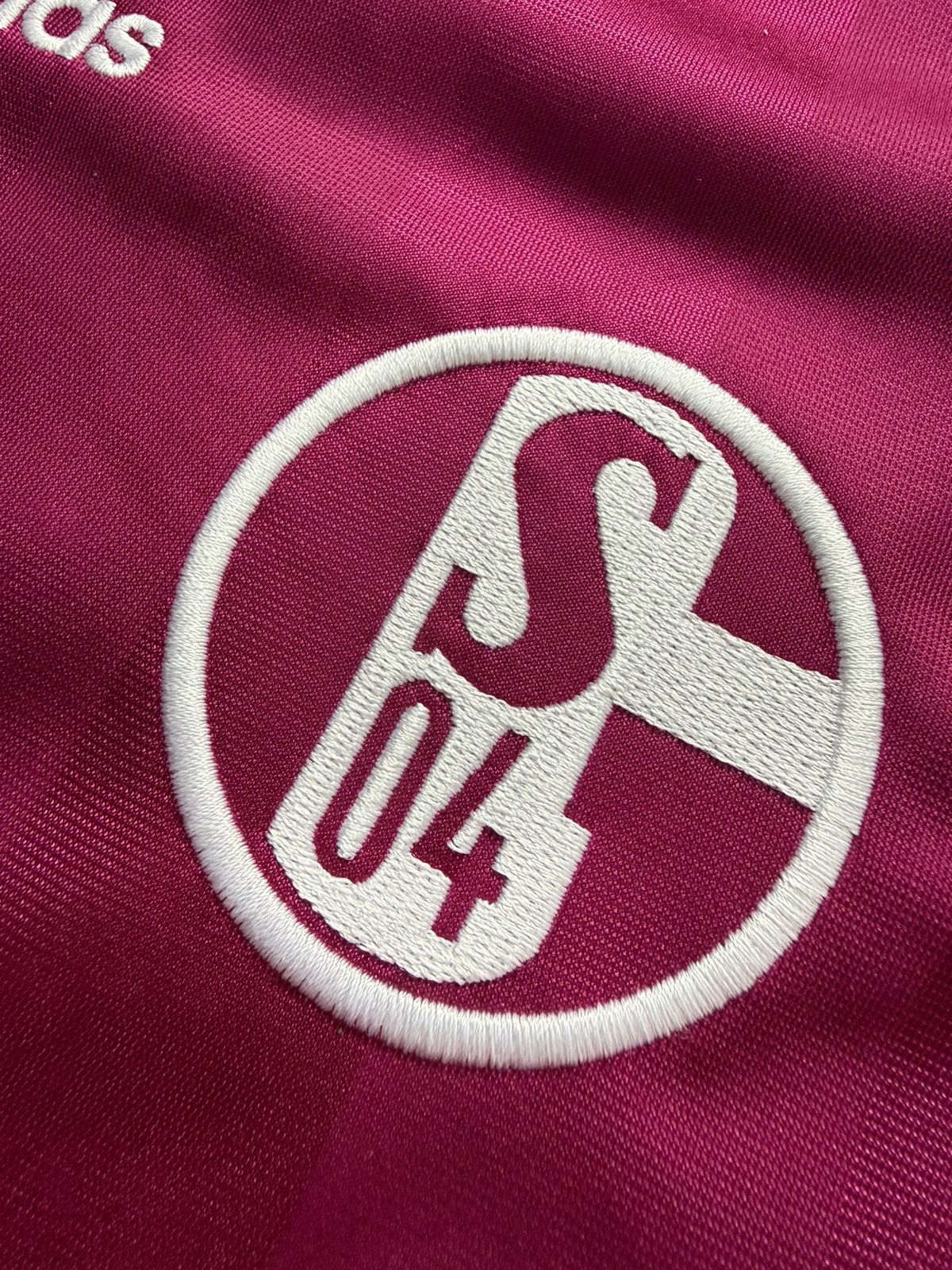 Adidas Shalke 04 vintage shirt purple 2012 Size US L / EU 52-54 / 3 - 12 Thumbnail