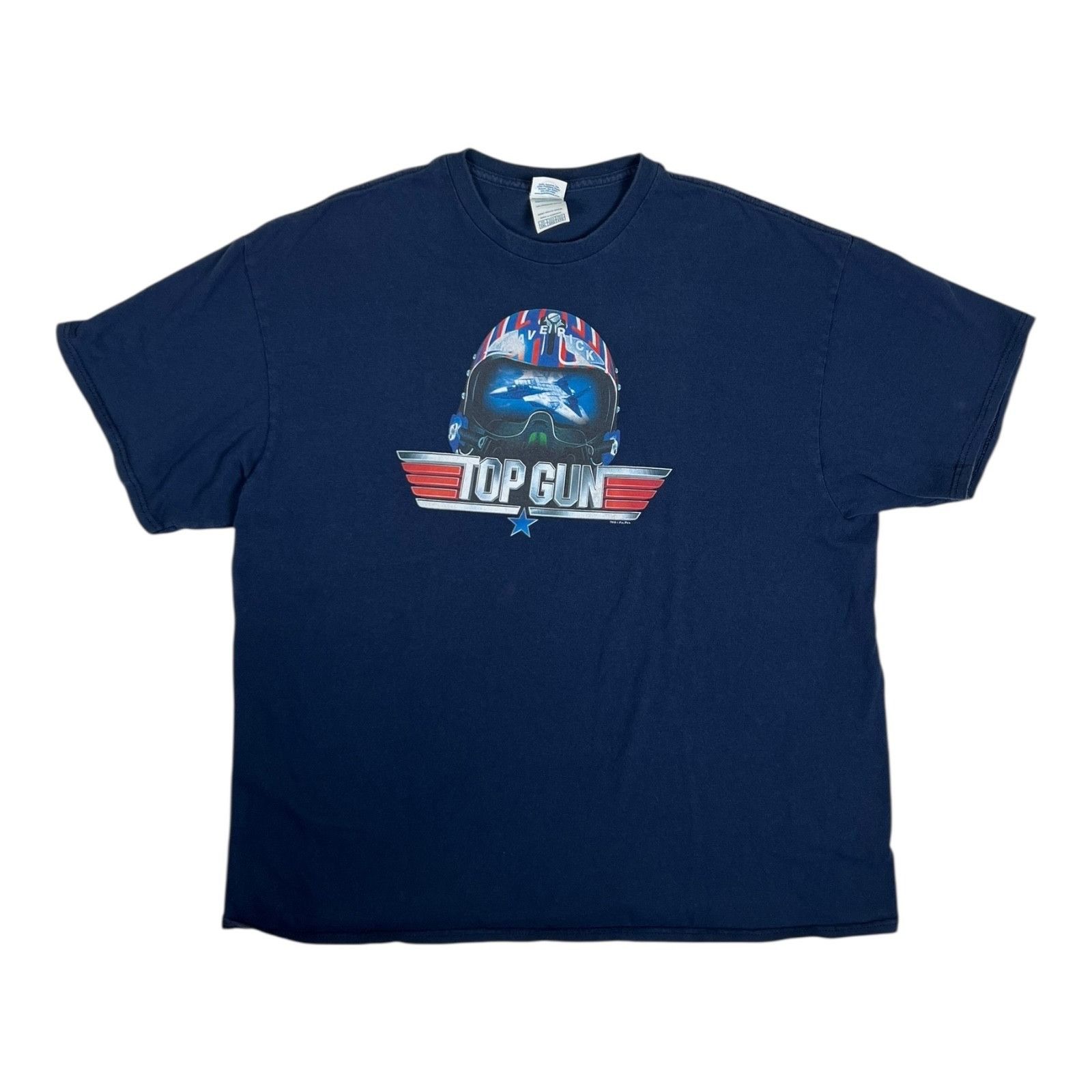 Delta Vintage Top Gun Movie Promo T-Shirt Size 2XL Y2K Size US XXL / EU 58 / 5 - 1 Thumbnail