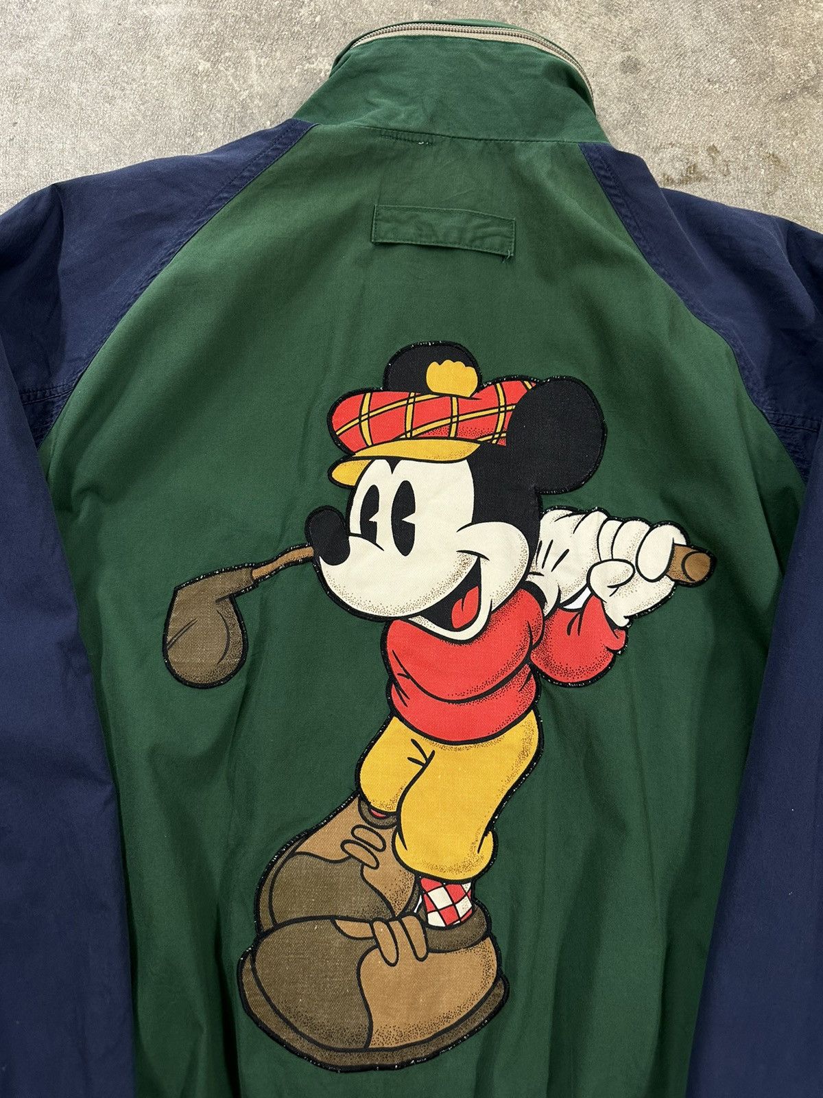 Mickey Mouse Vintage 90s Mickey & Co Golf Cartoon Jacket Size US L / EU 52-54 / 3 - 5 Thumbnail