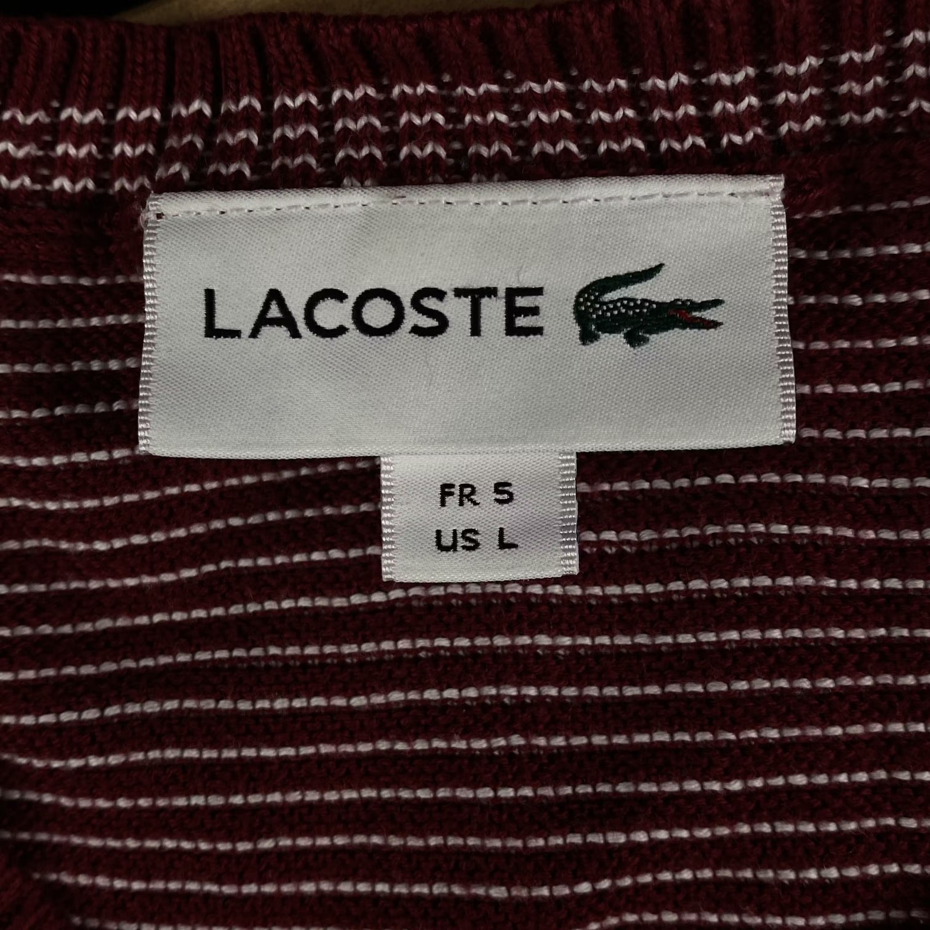 Lacoste Mens Sweatshirt Lacoste Size 5/L Size US L / EU 52-54 / 3 - 4 Thumbnail
