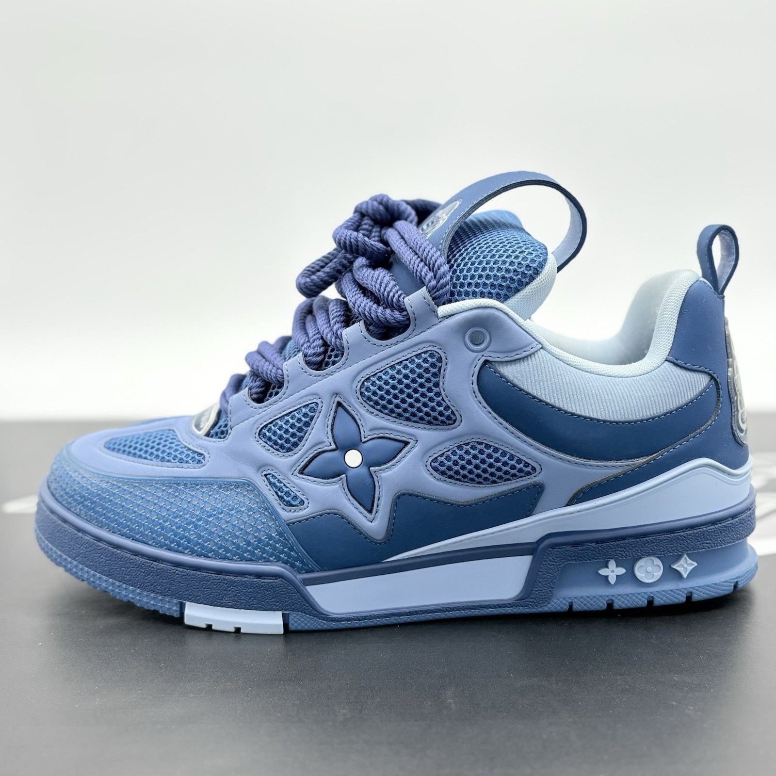 Louis Vuitton Louis Vuitton Skate ' Blue Light Blue ' | SUPER CLEAN! Size US 10.5 / EU 43-44 - 8 Thumbnail