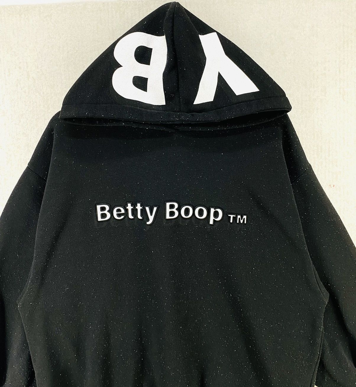 Cartoon Network Betty Boop X Strange Heaven Hoodie Big Spellout Pullover Size US M / EU 48-50 / 2 - 5 Thumbnail