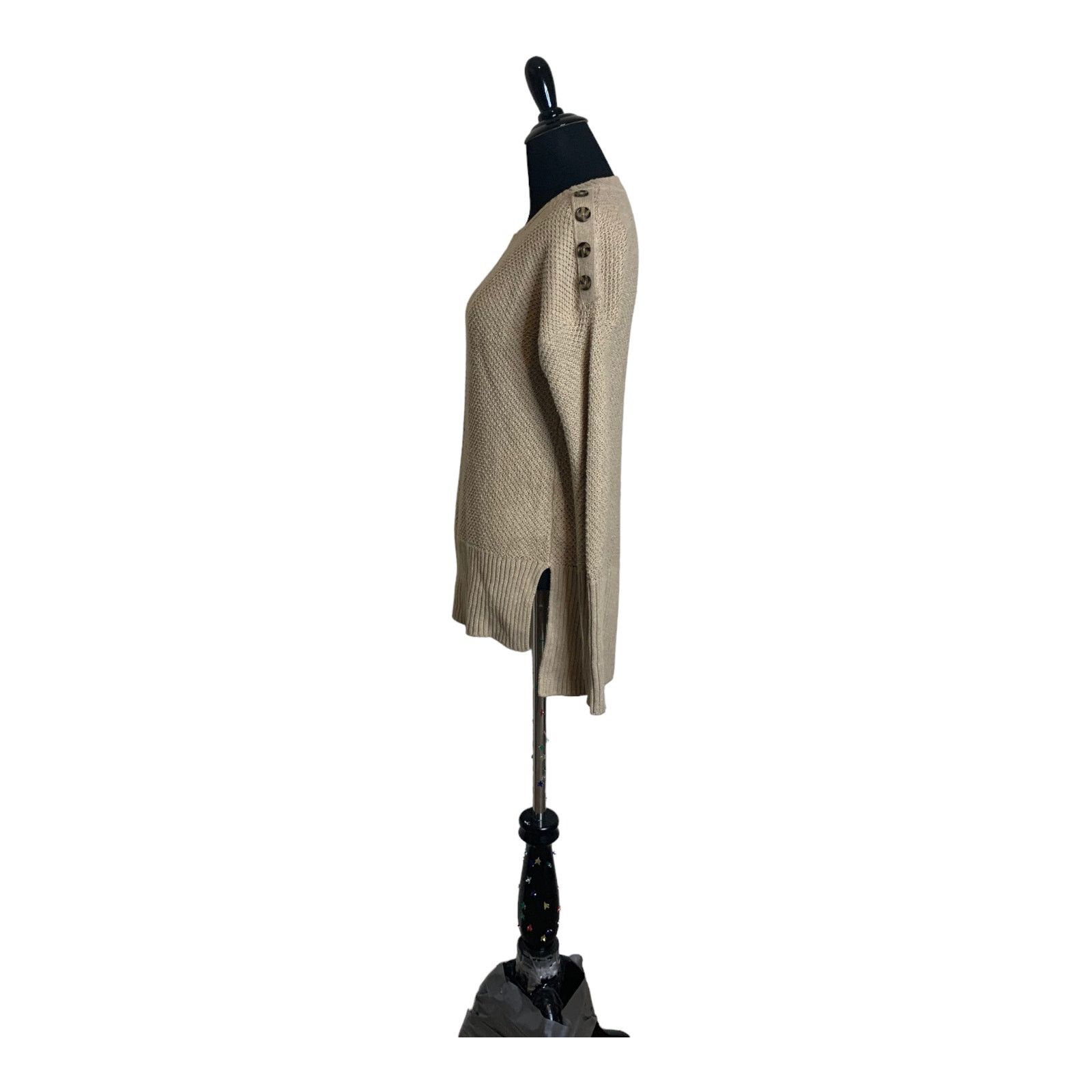 Rachel Zoe Rachel Zoe beige honey comb knit sweater size XS Size XS / US 0-2 / IT 36-38 - 5 Thumbnail
