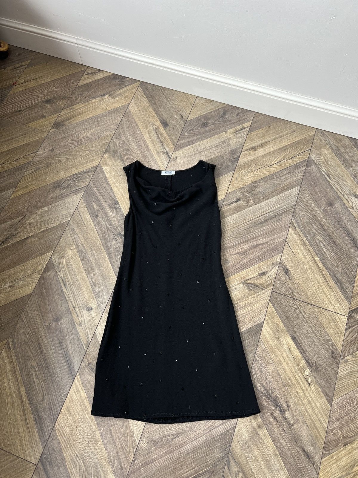 Moschino Vintage MOSCHINO Cheapandchic Y2K rhinestone slip dress Size M / US 6-8 / IT 42-44 - 2 Thumbnail