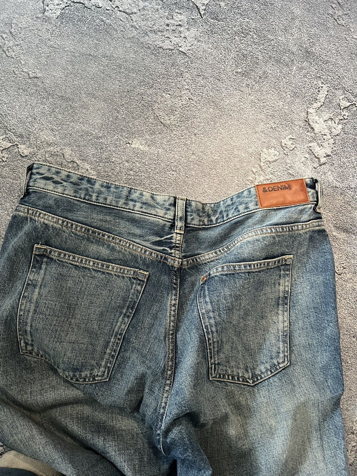 Japanese Brand Distressed Vintage Slim Archival Jeans Retro Style Size US 32 / EU 48 - 4 Thumbnail