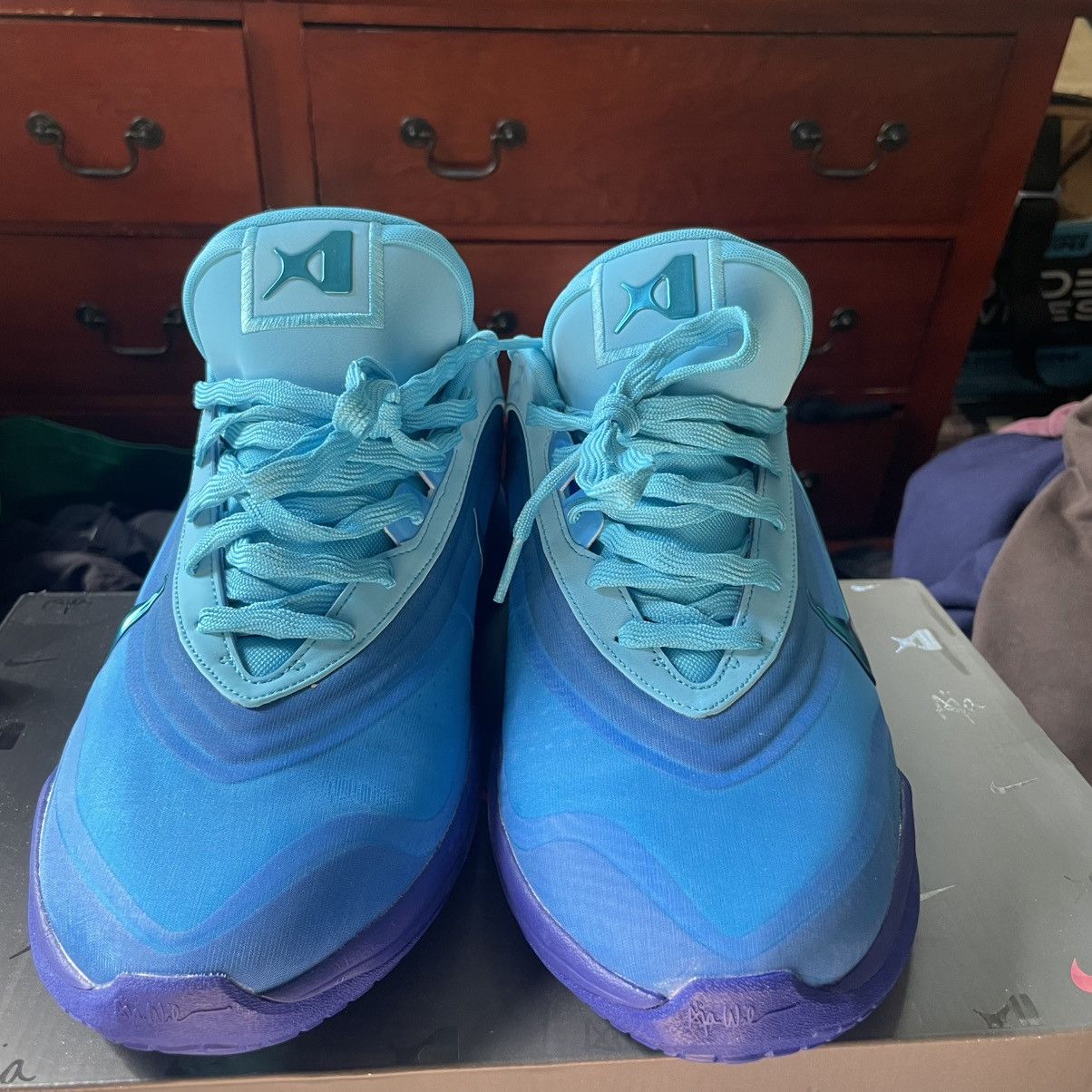 Nike Nike A’One Blue Indigo Size US 13 / EU 46 - 1 Thumbnail