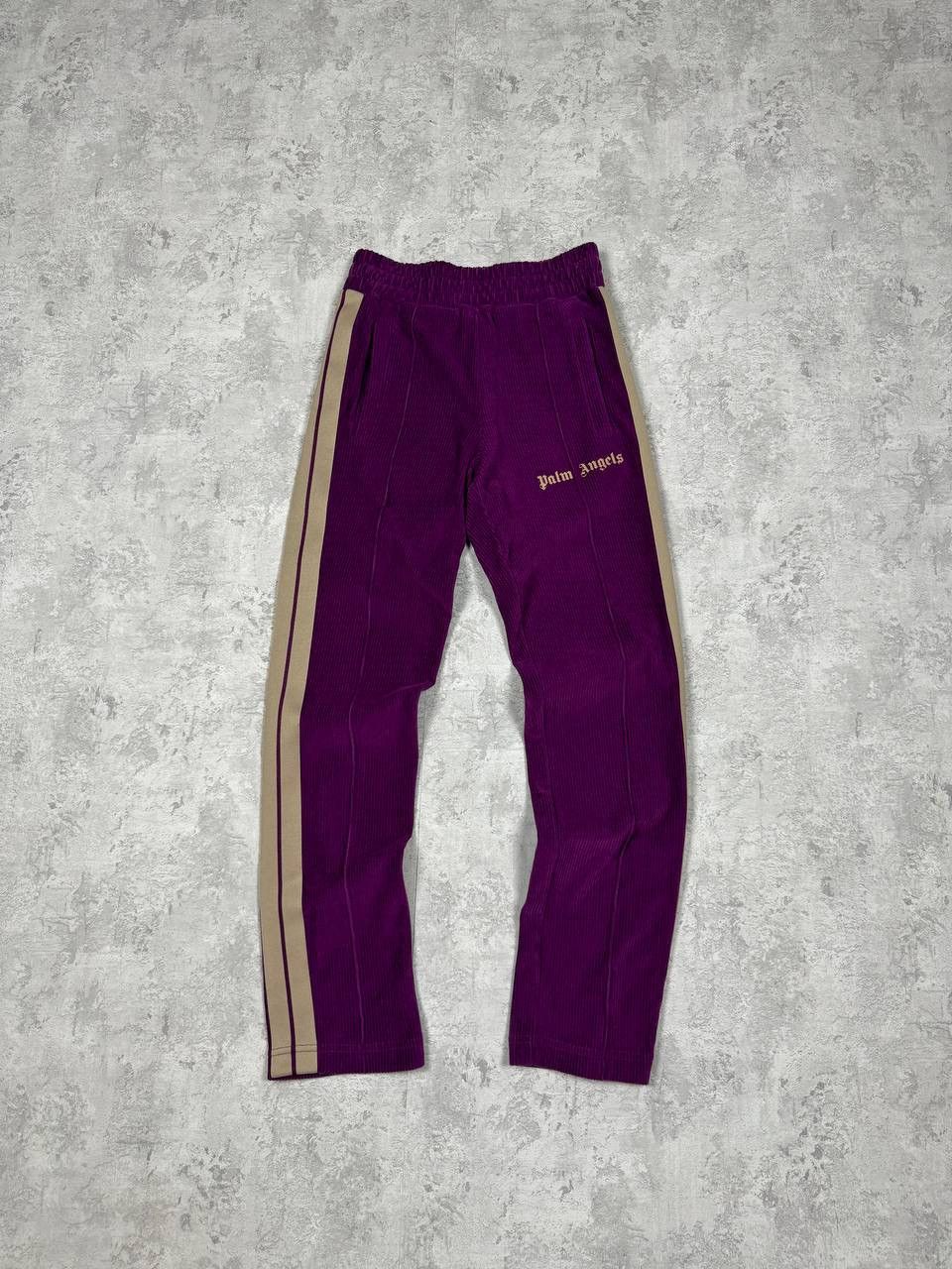 Palm Angels Palm Angels Violet Velvet Man Track Pants Size XS Size US 28 / EU 44 - 1 Thumbnail