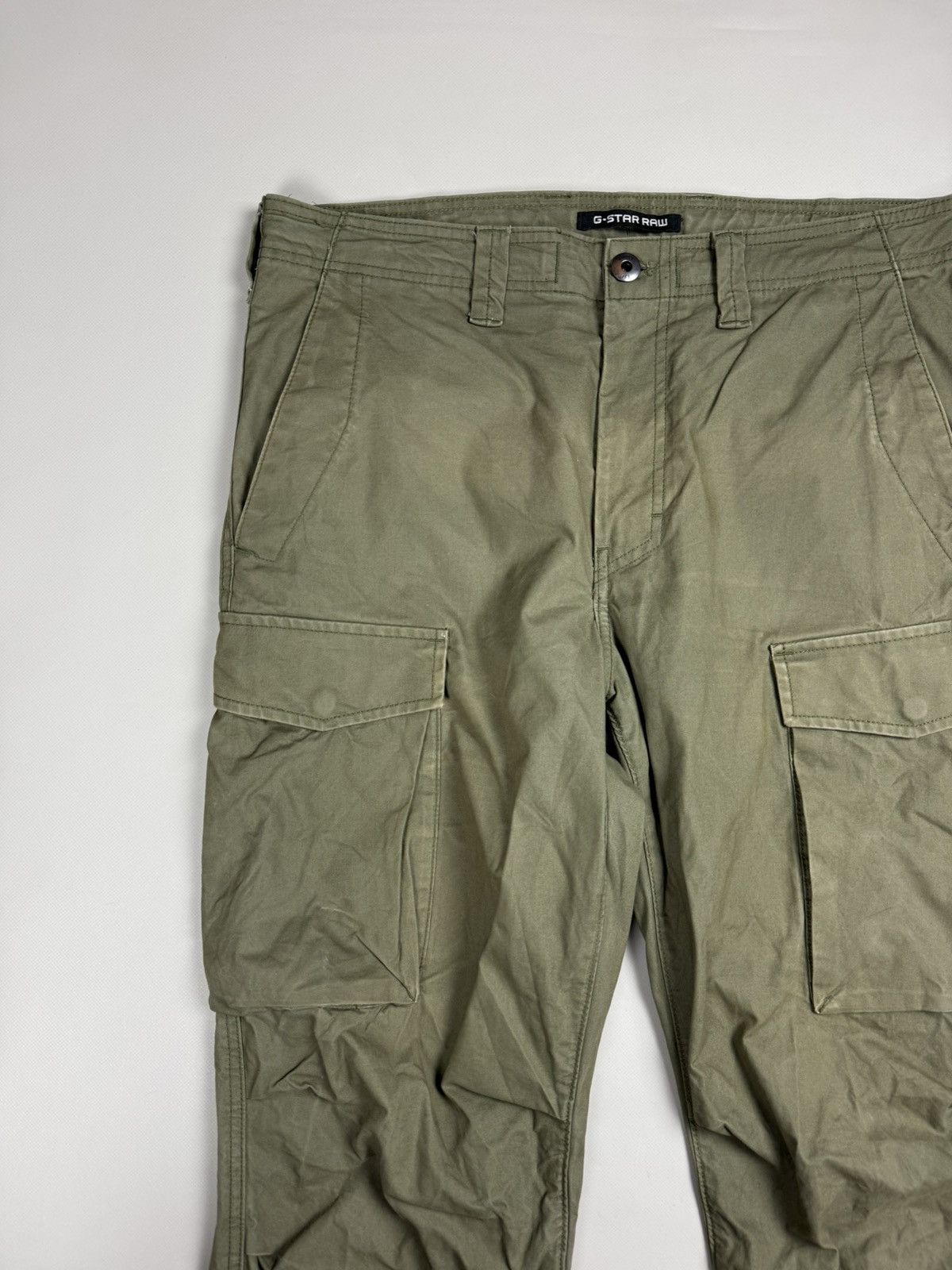 G-Star G-Star Raw Men’s Core Regular Cargo Pants Trousers Size US 34 / EU 50 - 6 Thumbnail