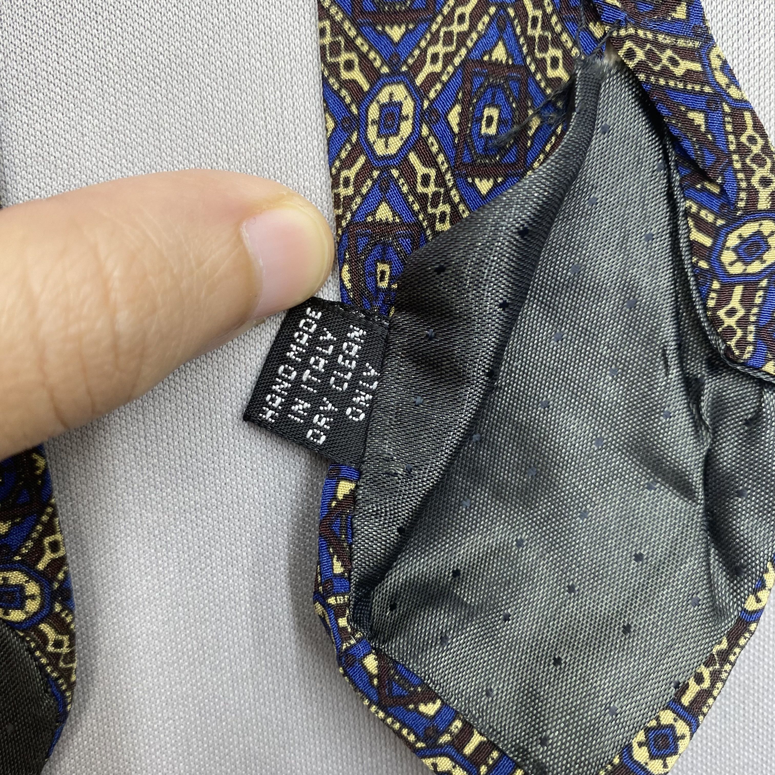 Japanese Brand Vintage Begger Martin London SILK Necktie Cravate Pure Silk Size ONE SIZE - 8 Thumbnail