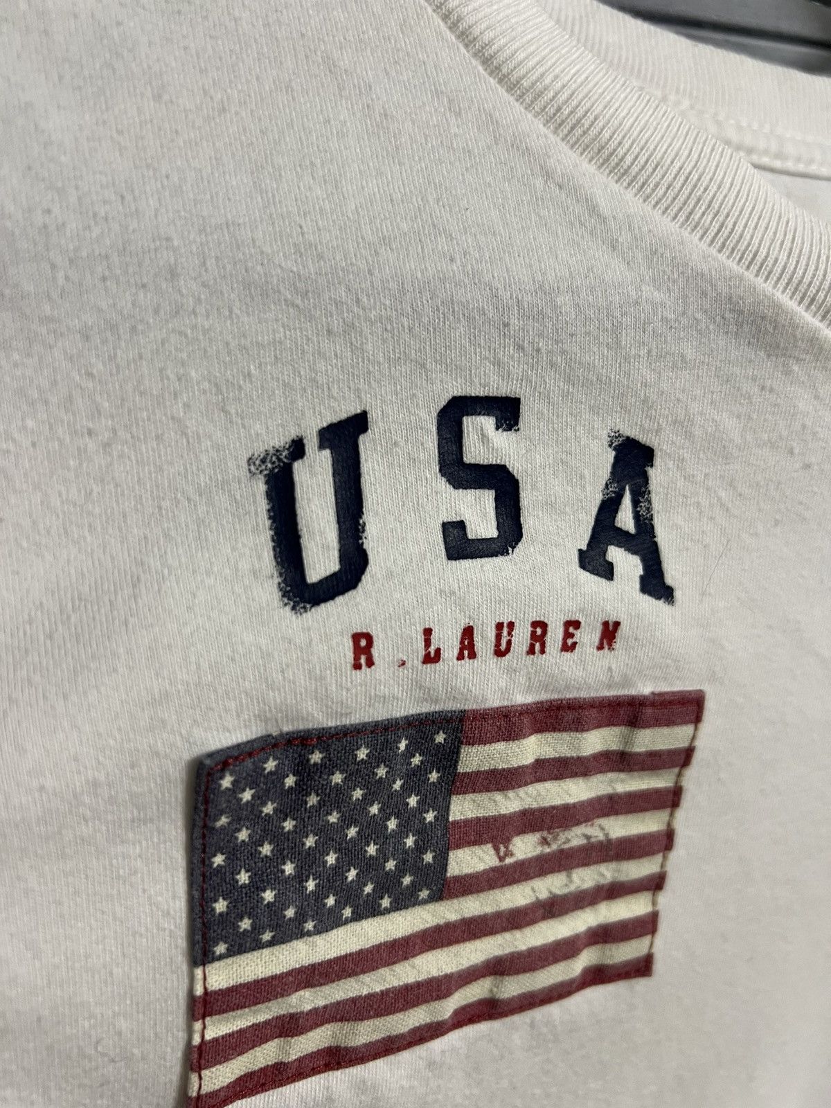 Ralph Lauren Rare T-Shirt Ralph Lauren 3 USA Flag Size US S / EU 44-46 / 1 - 3 Thumbnail