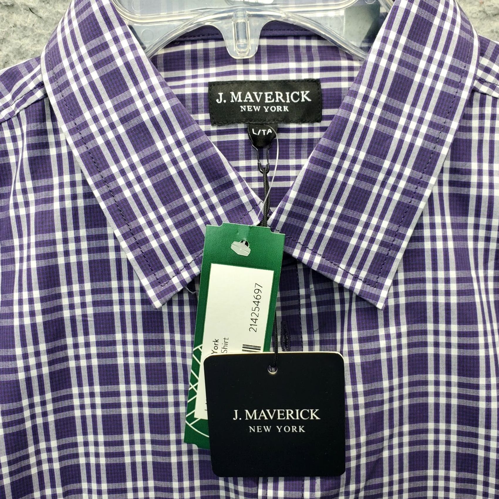 Vintage J. Maverick New York Casual Shirt Mens L Multi Plaid Slim Fit Button-Down Shirt Size US L / EU 52-54 / 3 - 3 Thumbnail