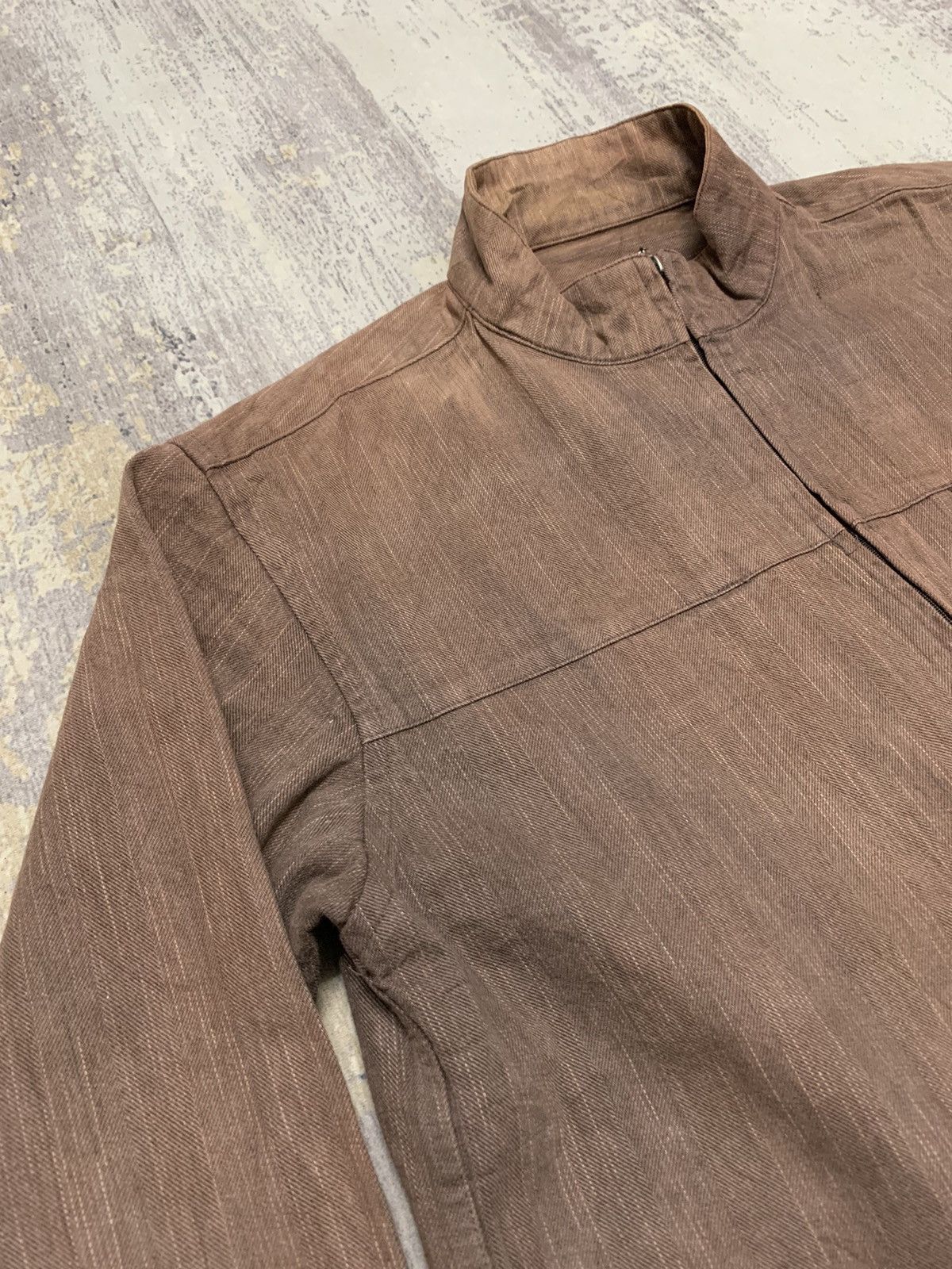 Japanese Brand VTG Renoma Brown Full Zip Utility Jacket Workwear Jacket L Size US L / EU 52-54 / 3 - 8 Thumbnail