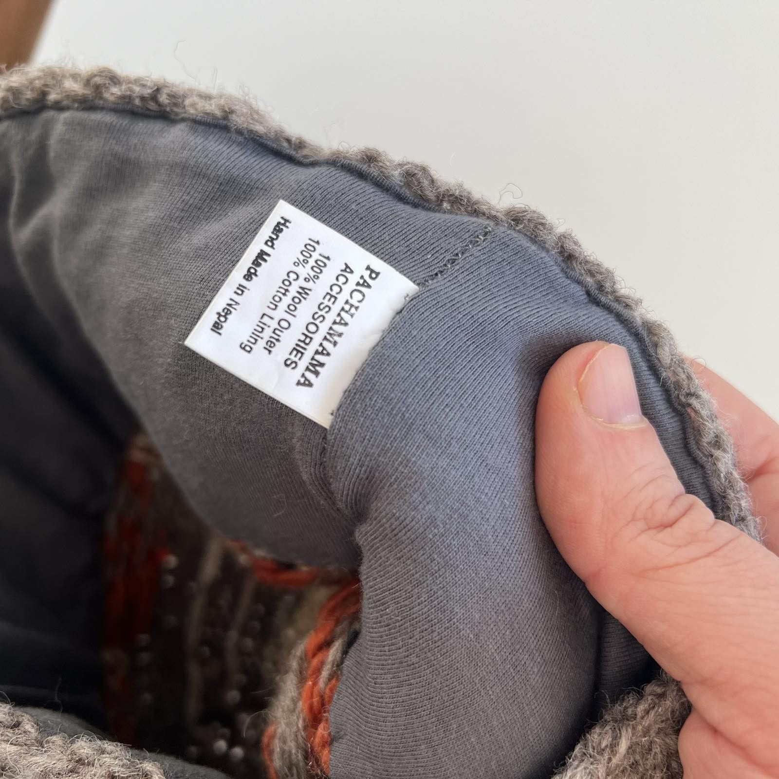 Handmade × Japanese Brand × Vintage Rare Pachamama Handmade Wool Beanie Size ONE SIZE - 3 Thumbnail