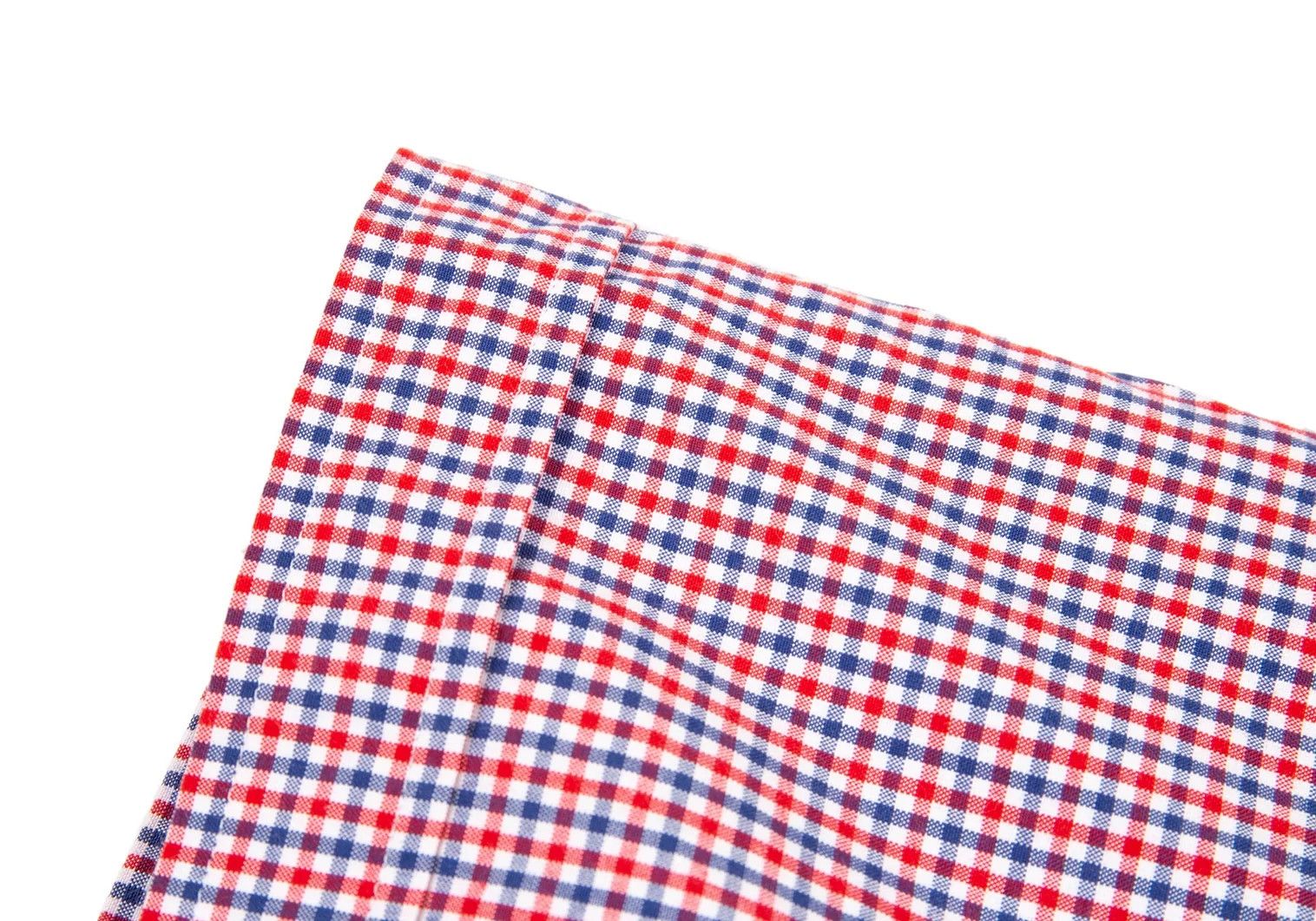 Junya Watanabe Gingham Check Short Sleeve Button-Down Shirt Red/Blue/White Size US S / EU 44-46 / 1 - 6 Thumbnail