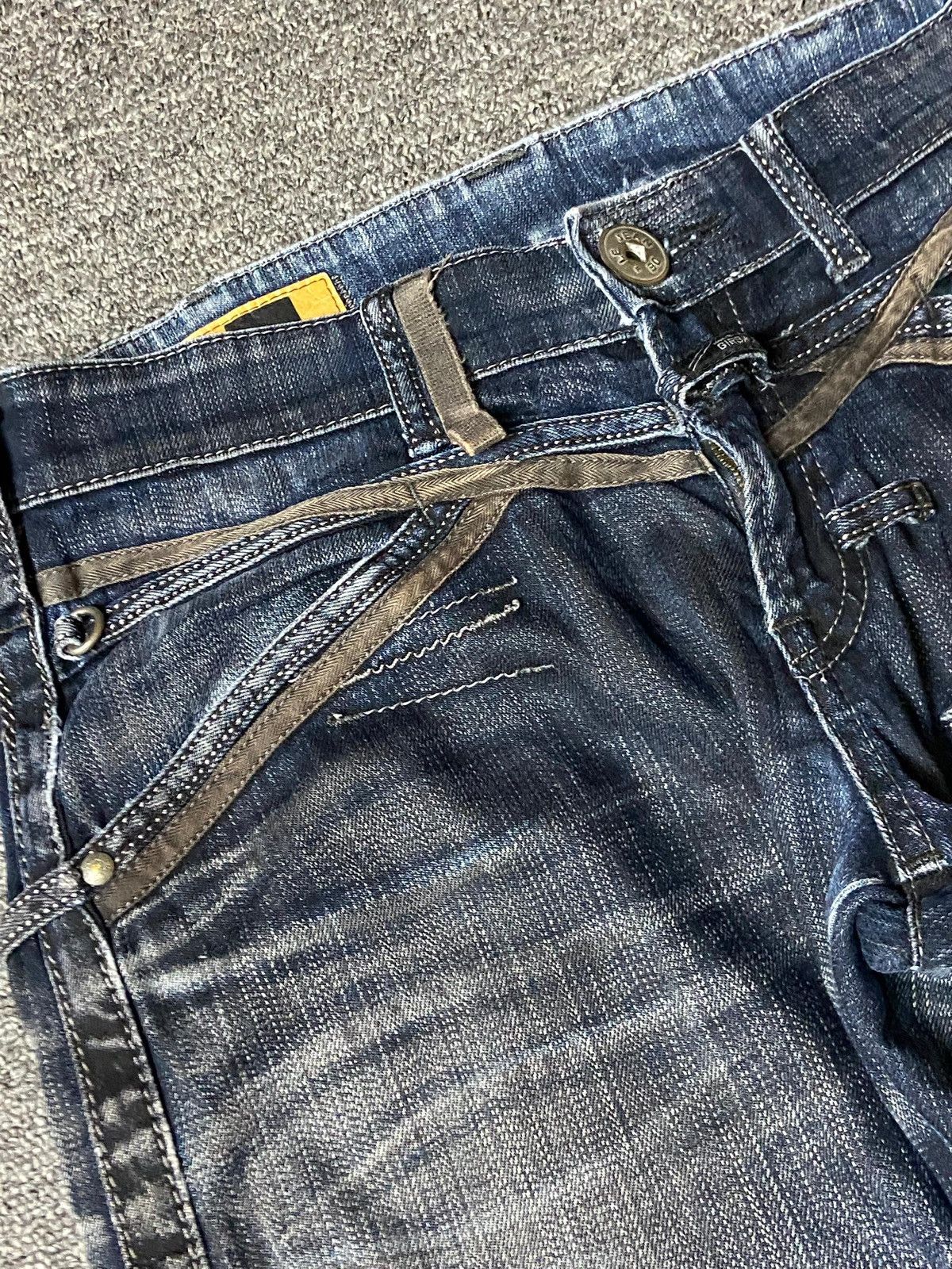 Marithe + Francois Girbaud × Vintage Marithe Francois Girbaud Distressed Denim Jeans (120) Size US 31 - 12 Thumbnail