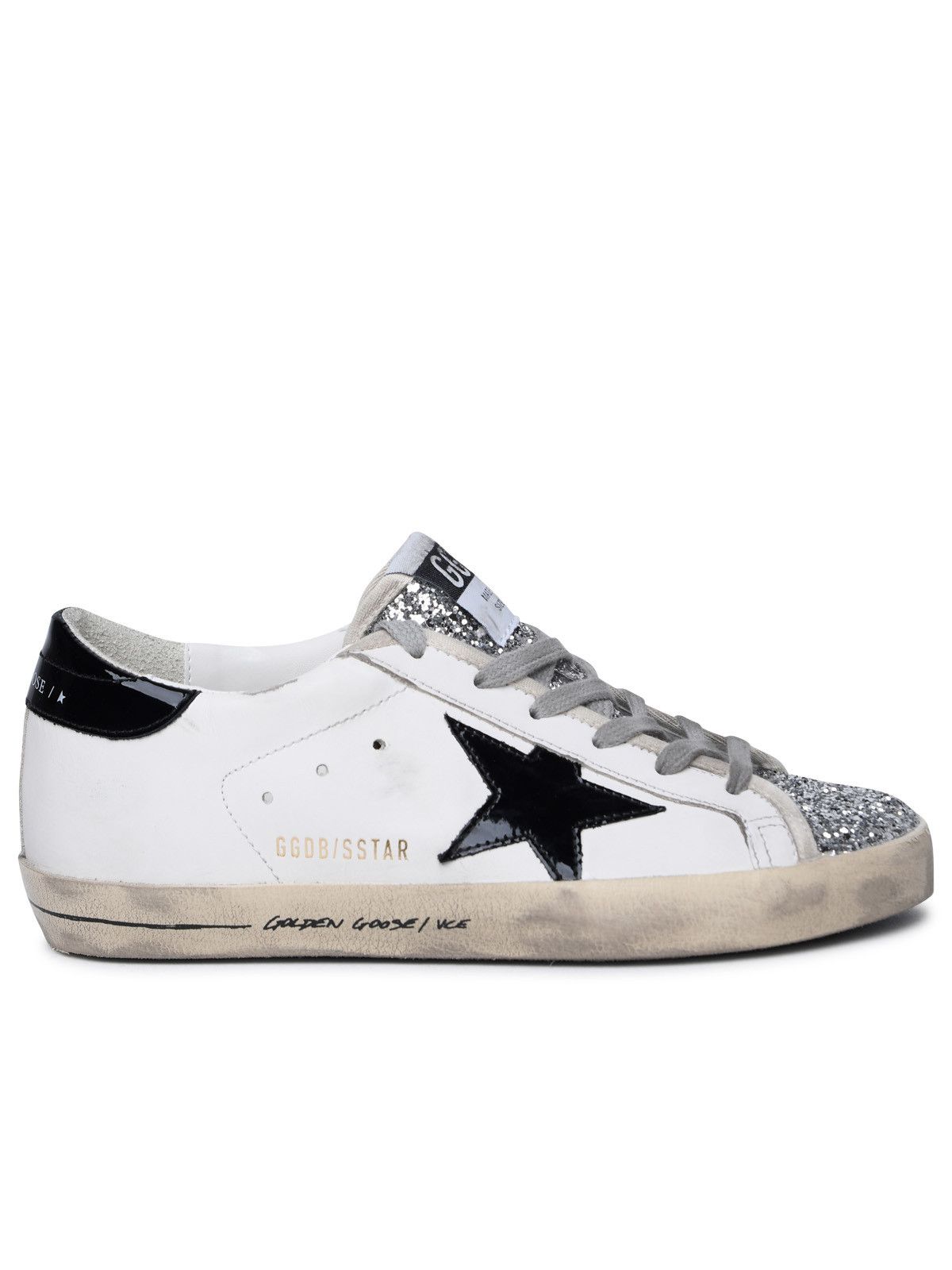 image of Golden Goose 'super-Star Classic' White Leather Sneakers, Women's (Size 5)